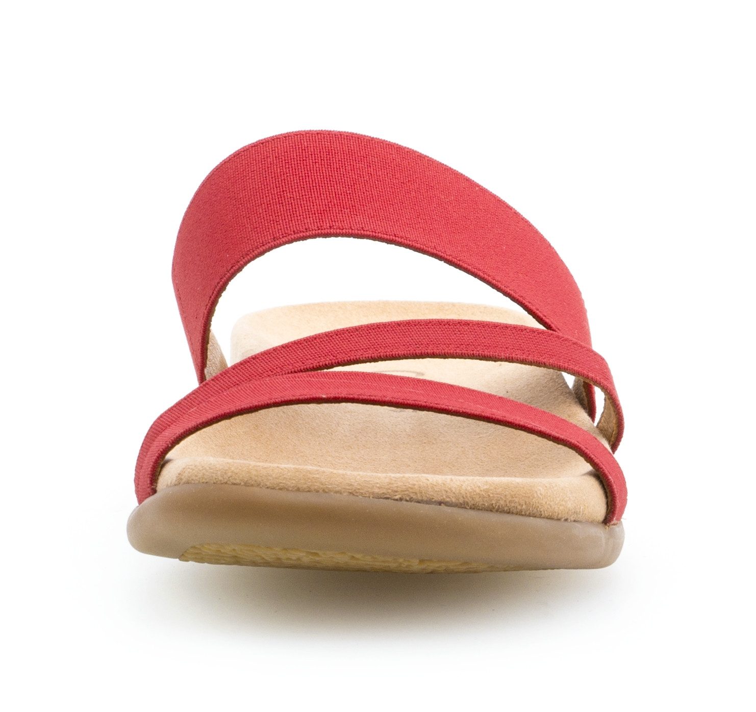 Gabor Pantolette Keilabsatz, Sommerschuh, Schlappen mit atmungsaktivem Lederfutter
