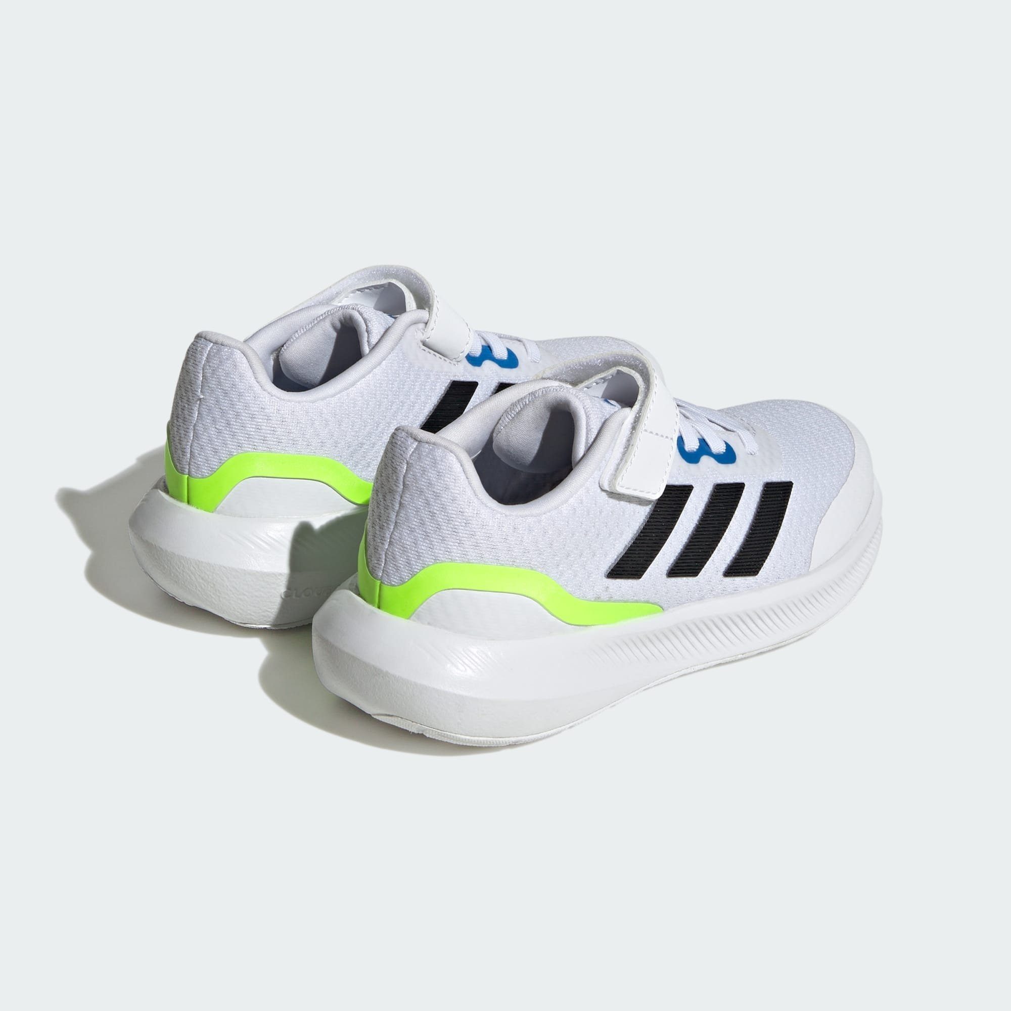 adidas Sportswear LACE Royal / Black Cloud SCHUH White RUNFALCON Core STRAP TOP ELASTIC Bright Sneaker 3.0 