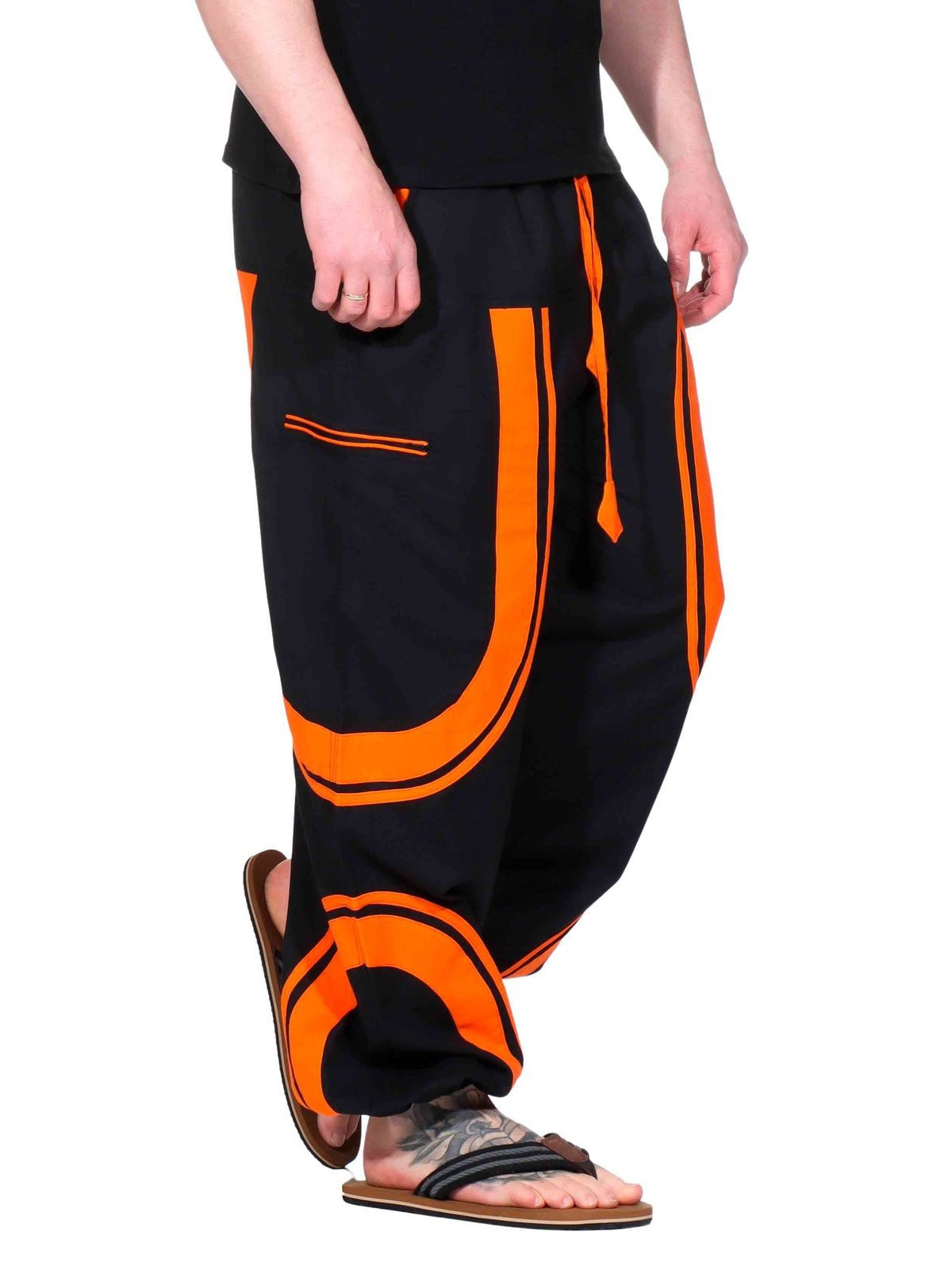 KUNST UND MAGIE Cargohose KUNST&MAGIE trendige Baggyhose bunte Hippiehose Cargo Hose
