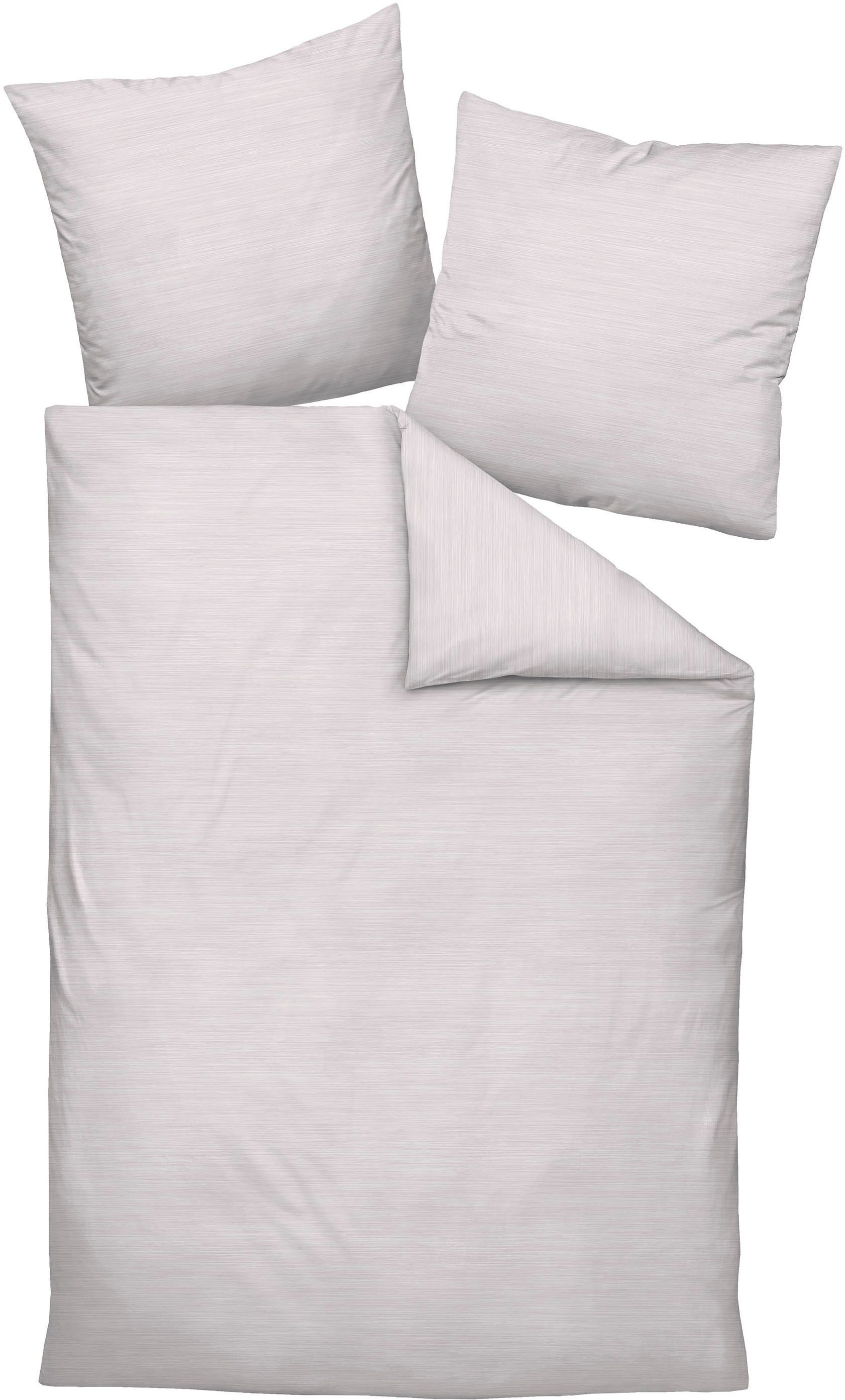 Janine Bettwäsche CARMEN S 55126 07 135X200,80x80, Interlock-Jersey, mit Reißverschluss