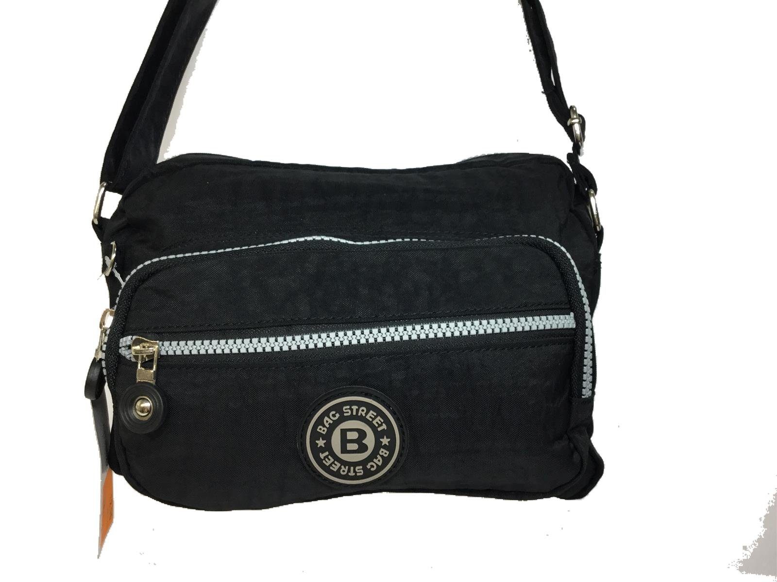 BAG STREET Handtasche Bag Street' Crincle Handtasche, klein, eine große VT