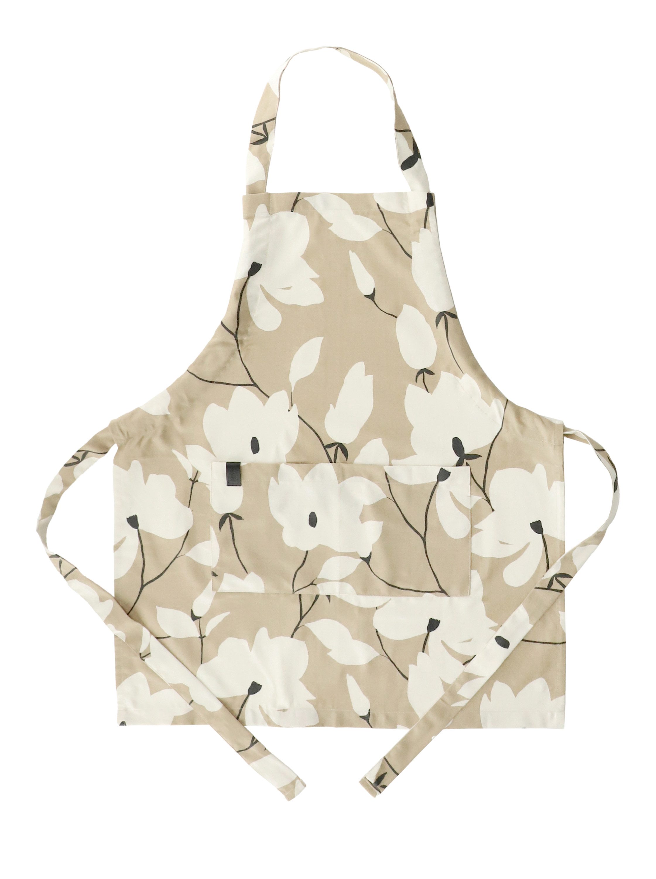 SCHÖNER WOHNEN-Kollektion Kochschürze Fleur, (1-tlg), mit anpassbarem Bindeband