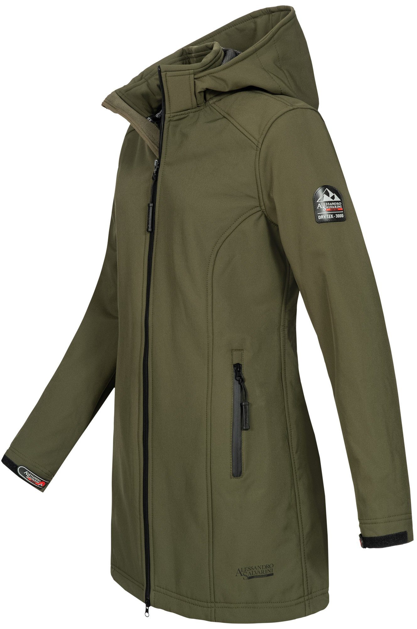 Alessandro Salvarini Softshelljacke Alessia lang mit günstig online kaufen