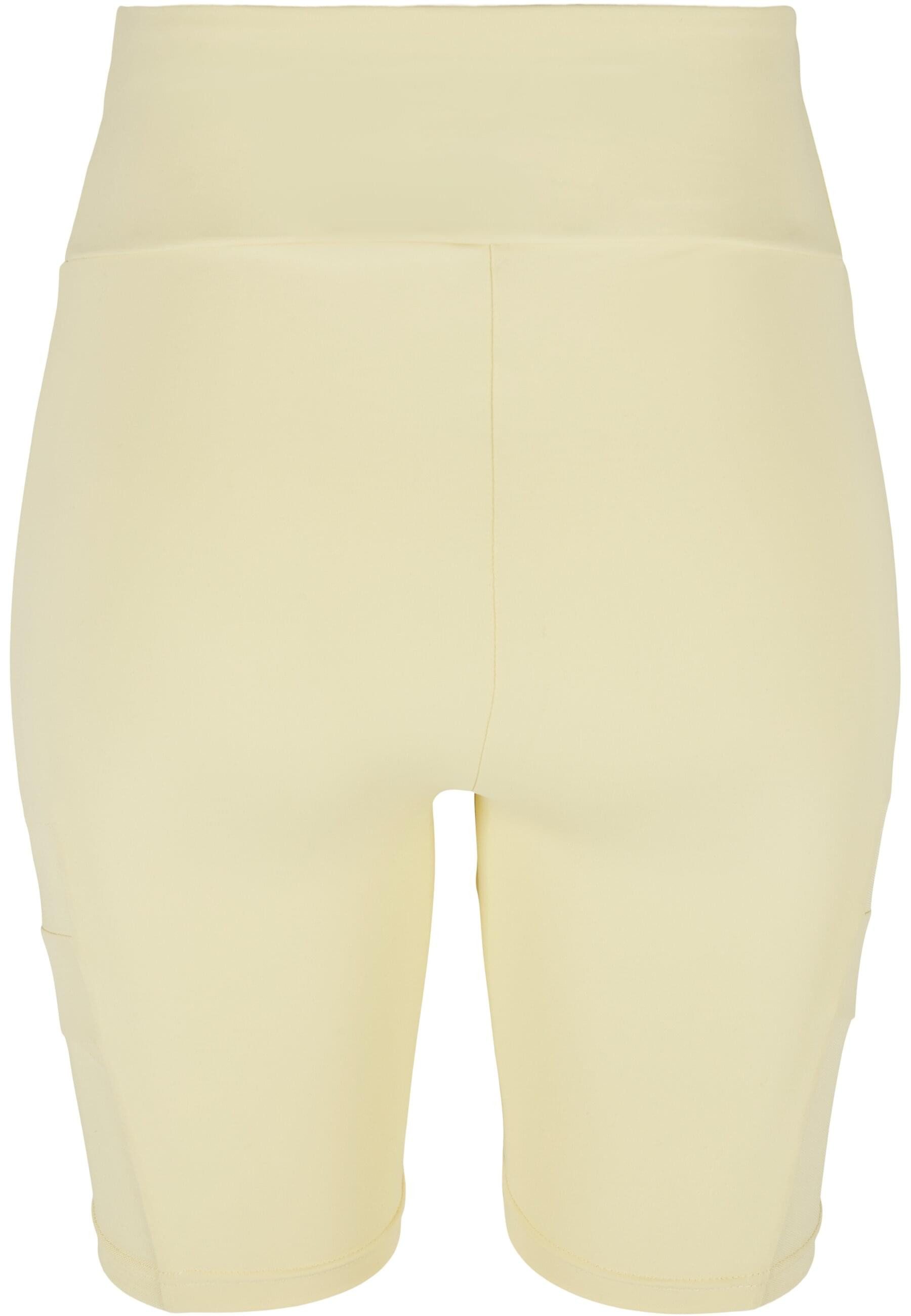 URBAN CLASSICS Stoffhose "Urban Classics Damen Ladies High Waist Tech Mesh günstig online kaufen