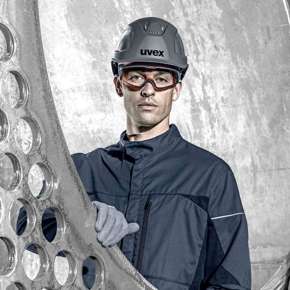 Uvex Schutzhelm Schutzhelm B-S-WR mit Lüftungen 9772131, belüftet