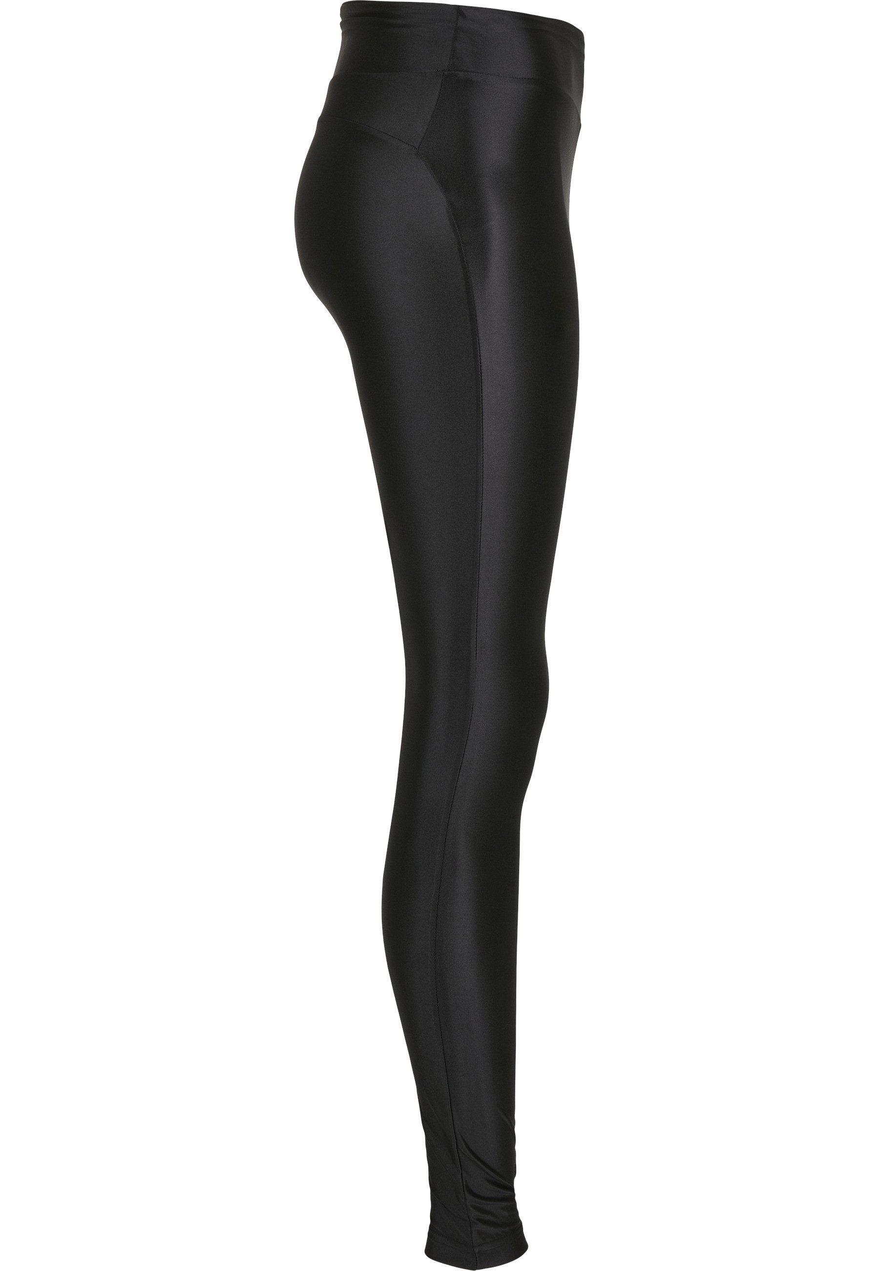 URBAN CLASSICS Leggings Urban Classics Damen Ladies Highwaist Shiny Metallic Leggings (1-tlg)