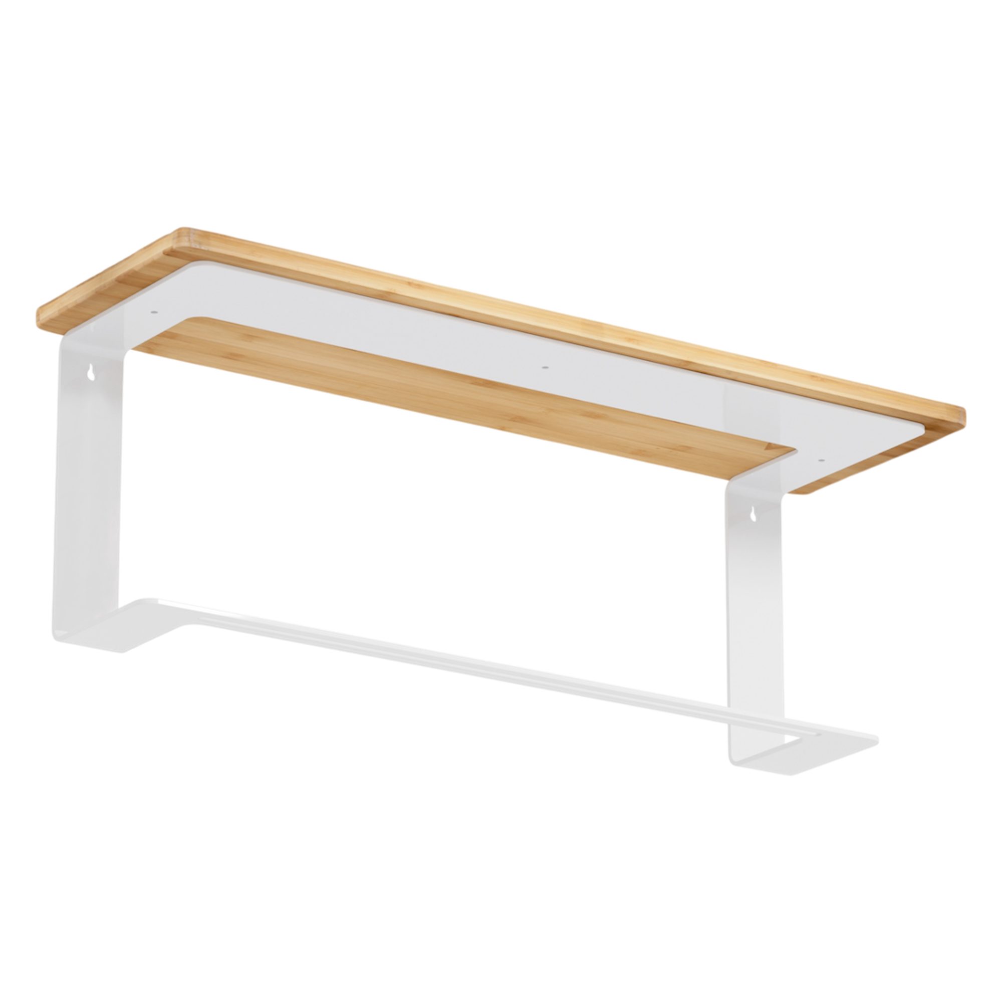 Alberts Wandregalhalter Regalhalter "Donna", 1-tlg., Wandhalterung aus beschichtetem Stahl, 1-tlg.