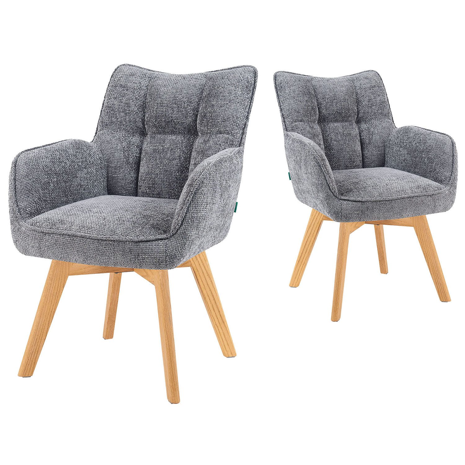 Polsterstuhl Mika-Theo 2er-Set