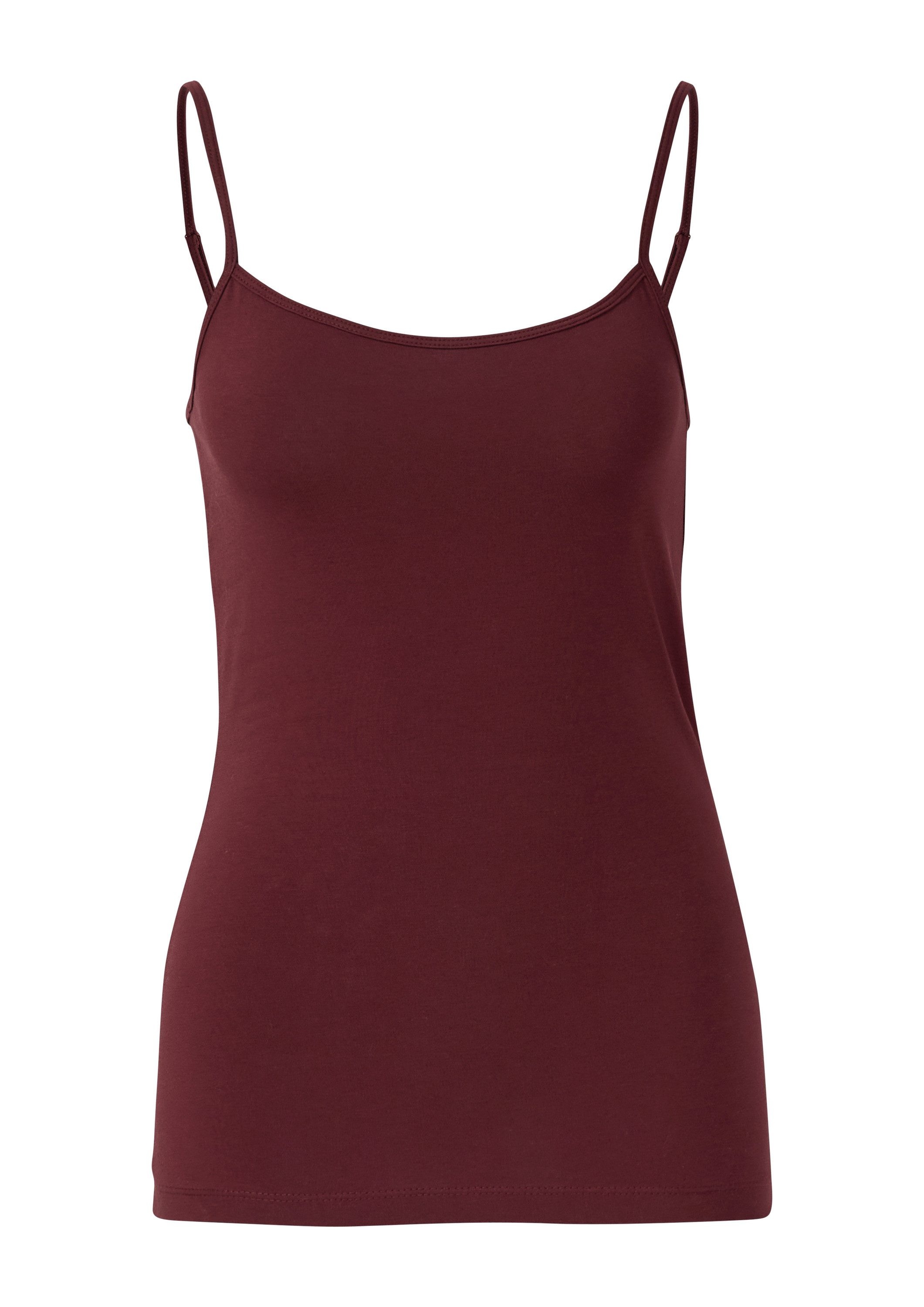 s.Oliver Muscleshirt T-Shirt Elastisches Top mit verstellbaren Trägern günstig online kaufen