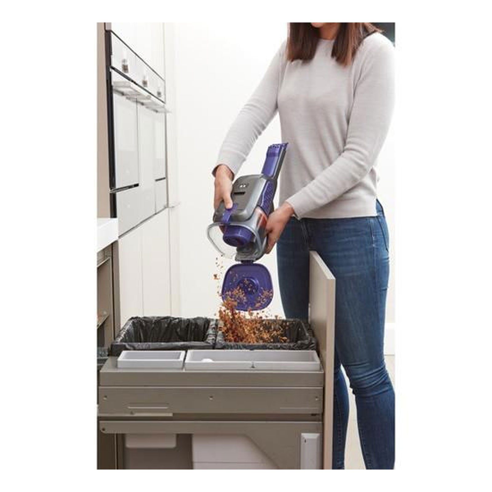 Black + Decker Akku-Stielstaubsauger BHHV520BHFP Akkustaubsauger – Bild 5 von 5