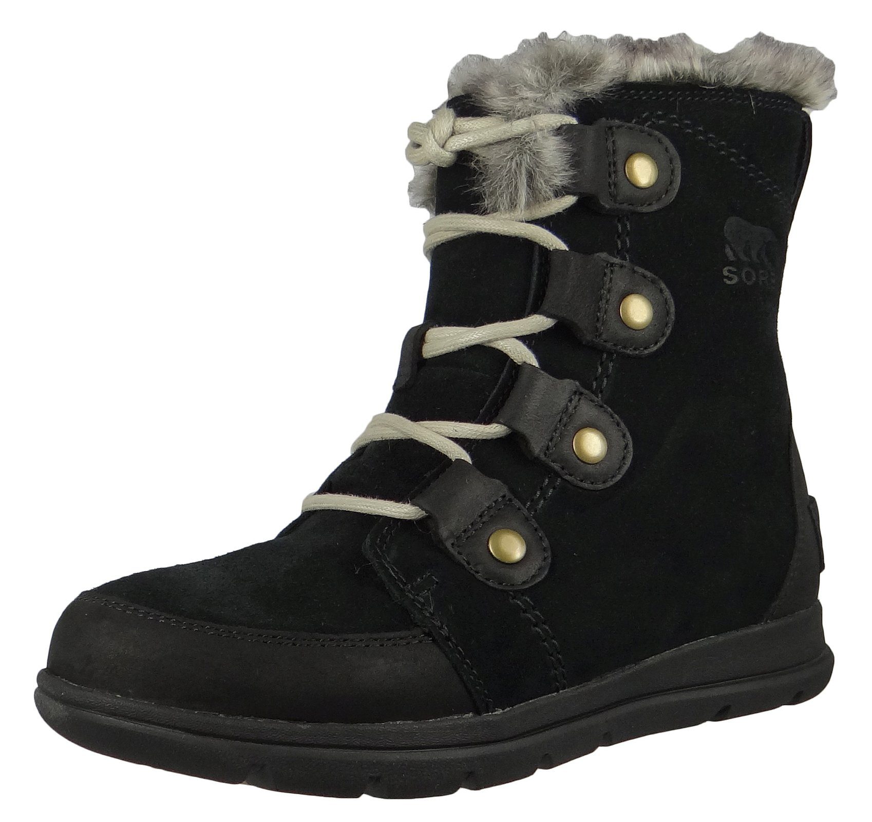 Sorel NL3039-010 Explorer Joan Black Stiefel