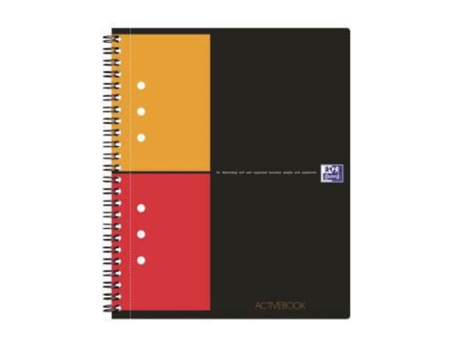 Collegeblock Oxford Collegeblock Activebook 100102880 DIN A5+ kariert 80Bl.