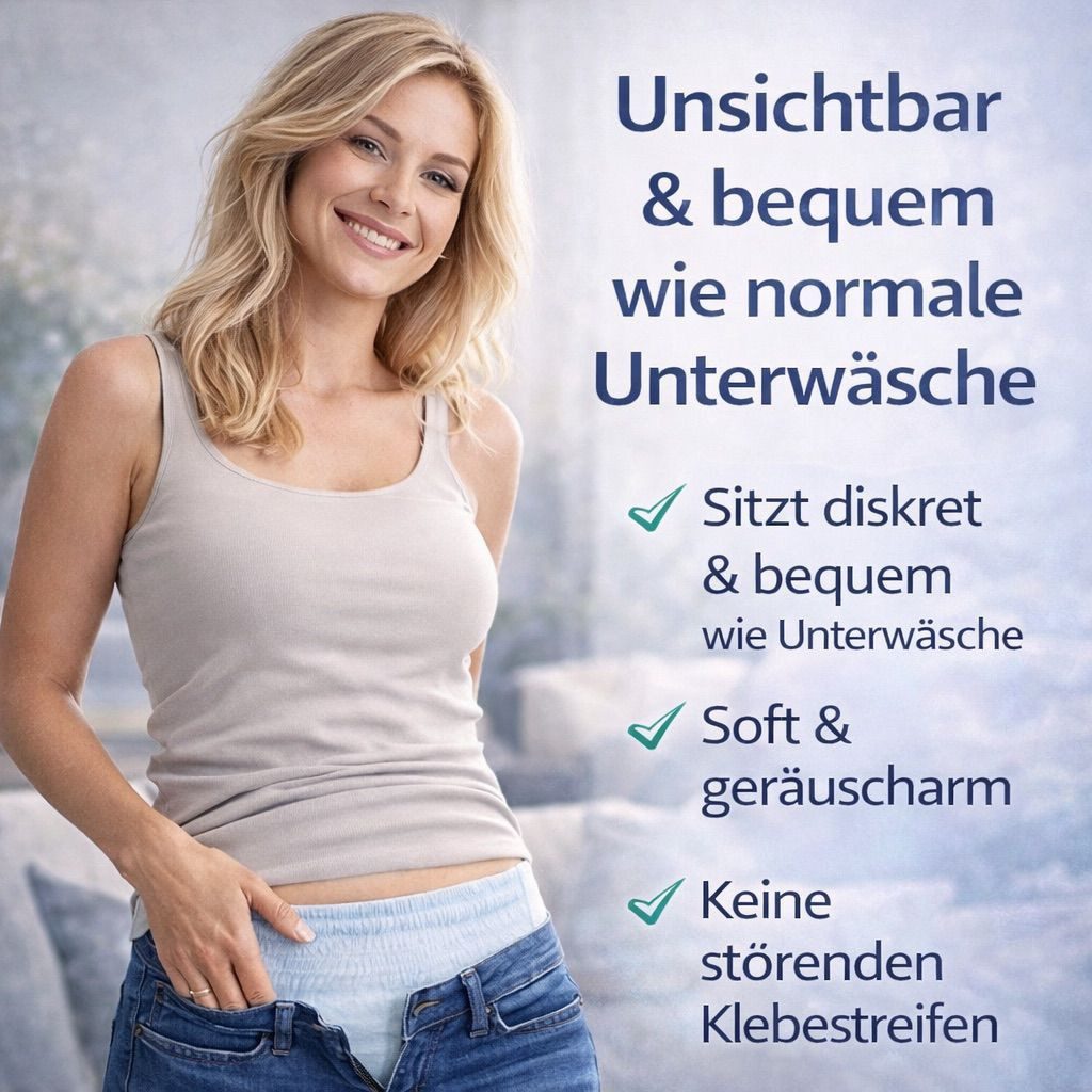 NLE Inkontinenz-Einlage Inkontinenz-Pants für Erwachsene Seniorenwindel, L Gr., 80-St., 360° Rundum-Gummibund, weiche Materialien, atmungsaktiv