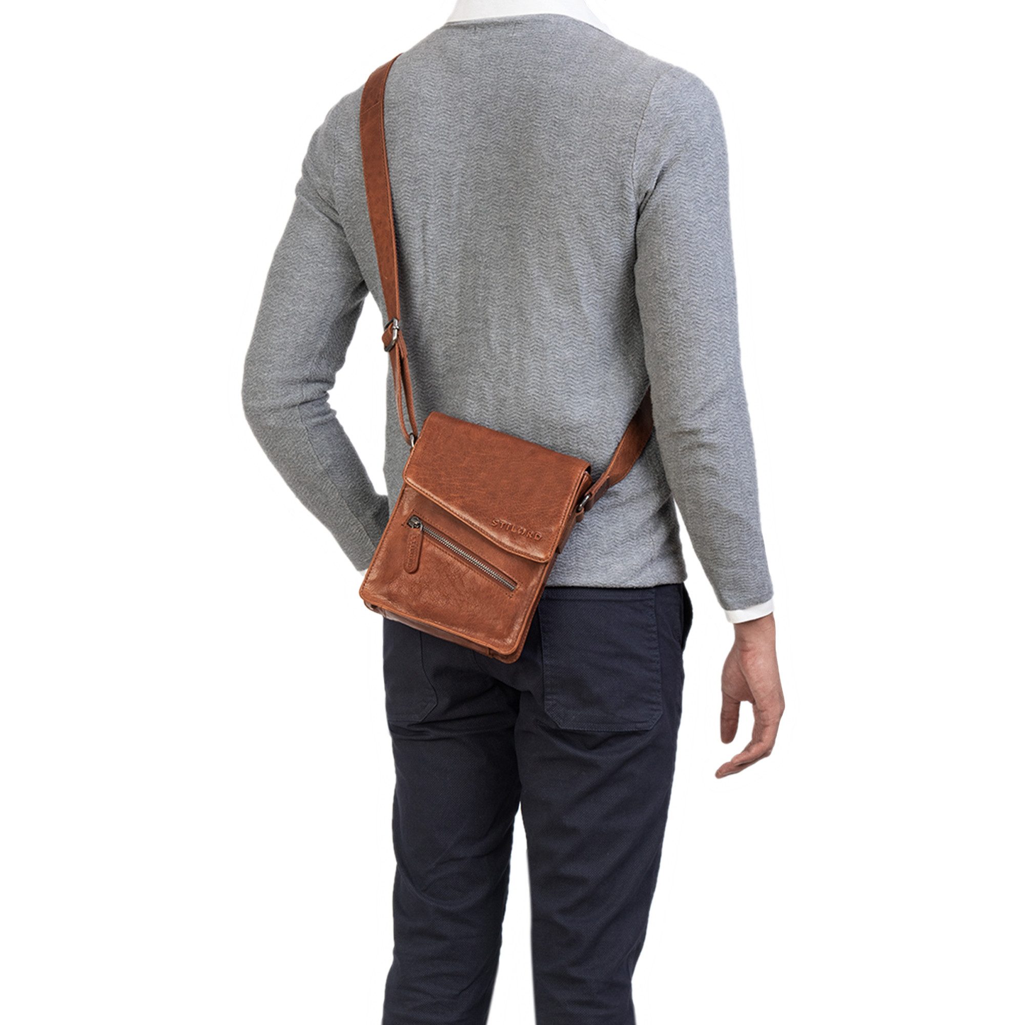 STILORD Schultertasche "Steve" Kleine Herren Tasche günstig online kaufen