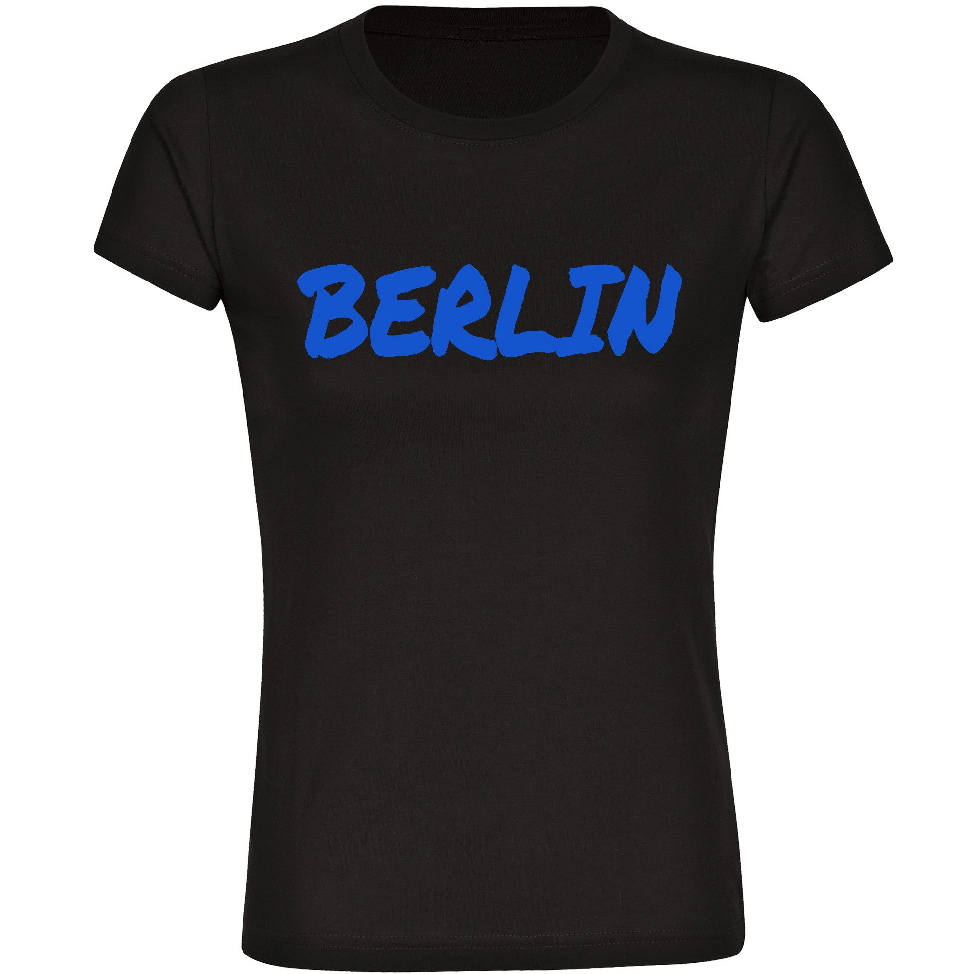 multifanshop T-Shirt Damen Berlin blau - günstig online kaufen