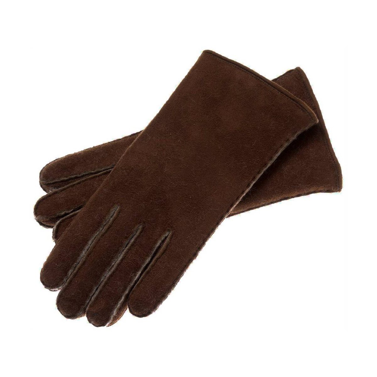 Abendhandschuhe Lederhandschuhe für Damen in braun