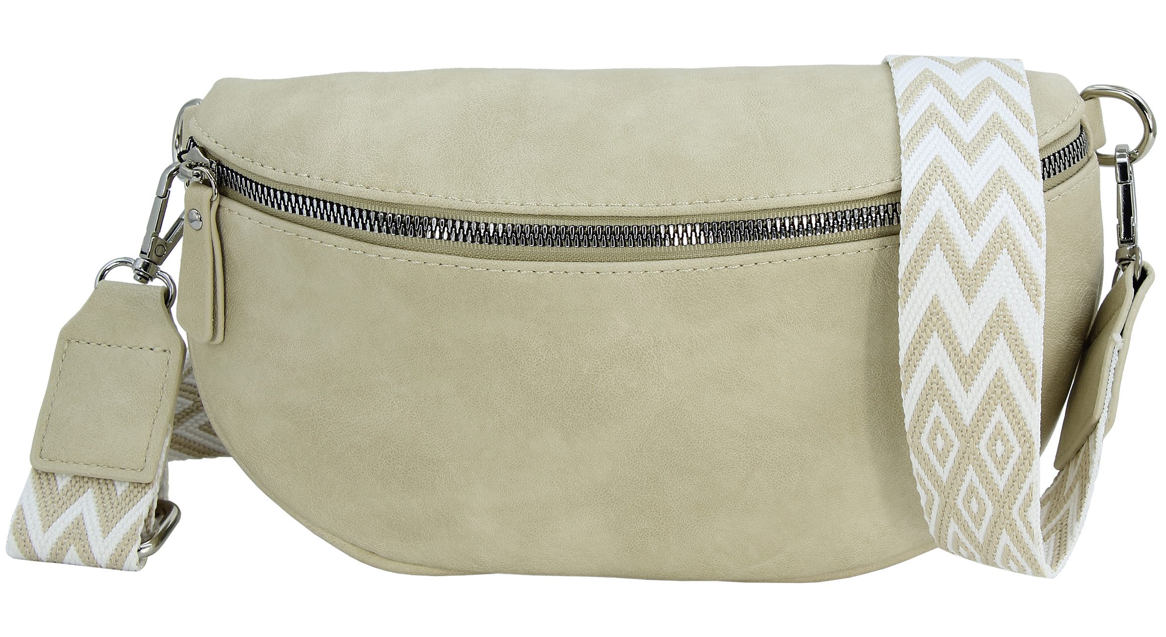 J JONES JENNIFER JONES Bauchtasche Damen Hüfttasche Umhängetasche breiter Gurt Gürteltasche Handtasche