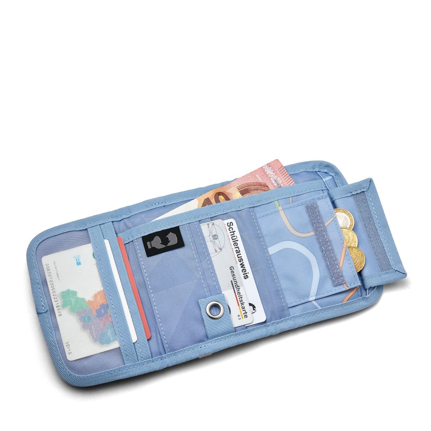 Satch Schulranzen Geldbeutel Vivid Blue (1 günstig online kaufen