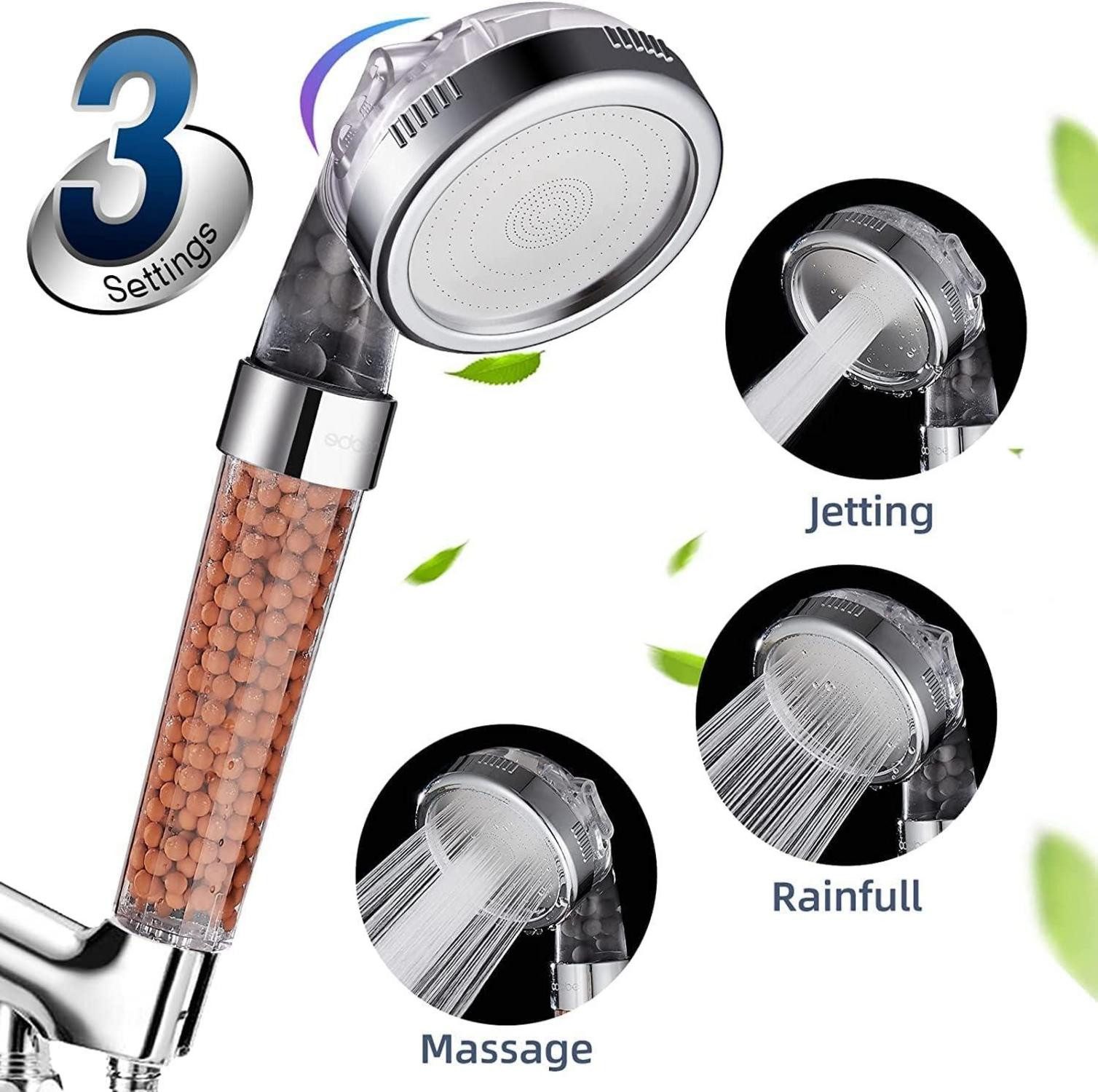 LuxusKollektion Handbrause Duschkopf Set Hochdruck Filter günstig online kaufen