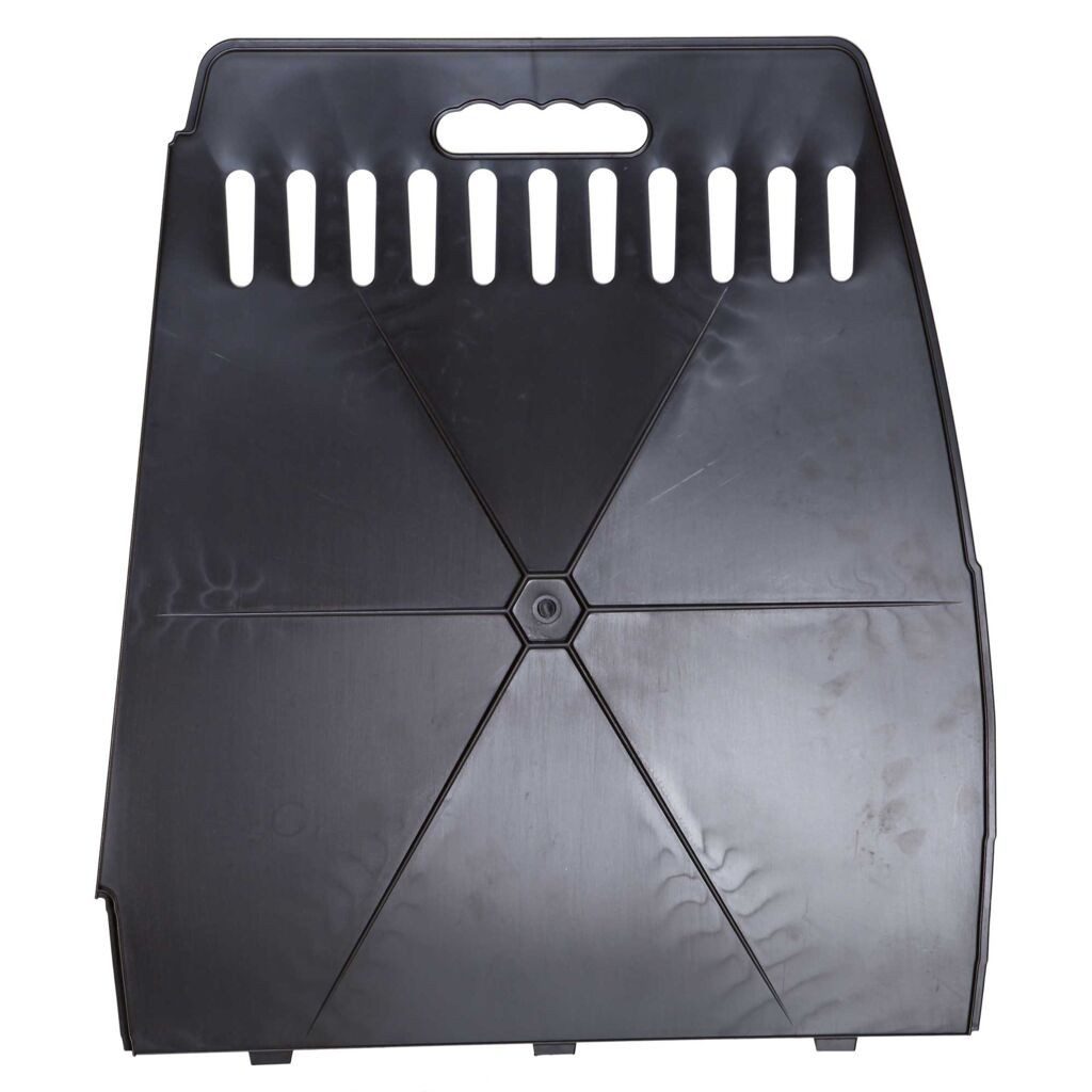 TRIXIE Tiertransportbox Trennwand - schwarz - 52 × 62 × 2 cm