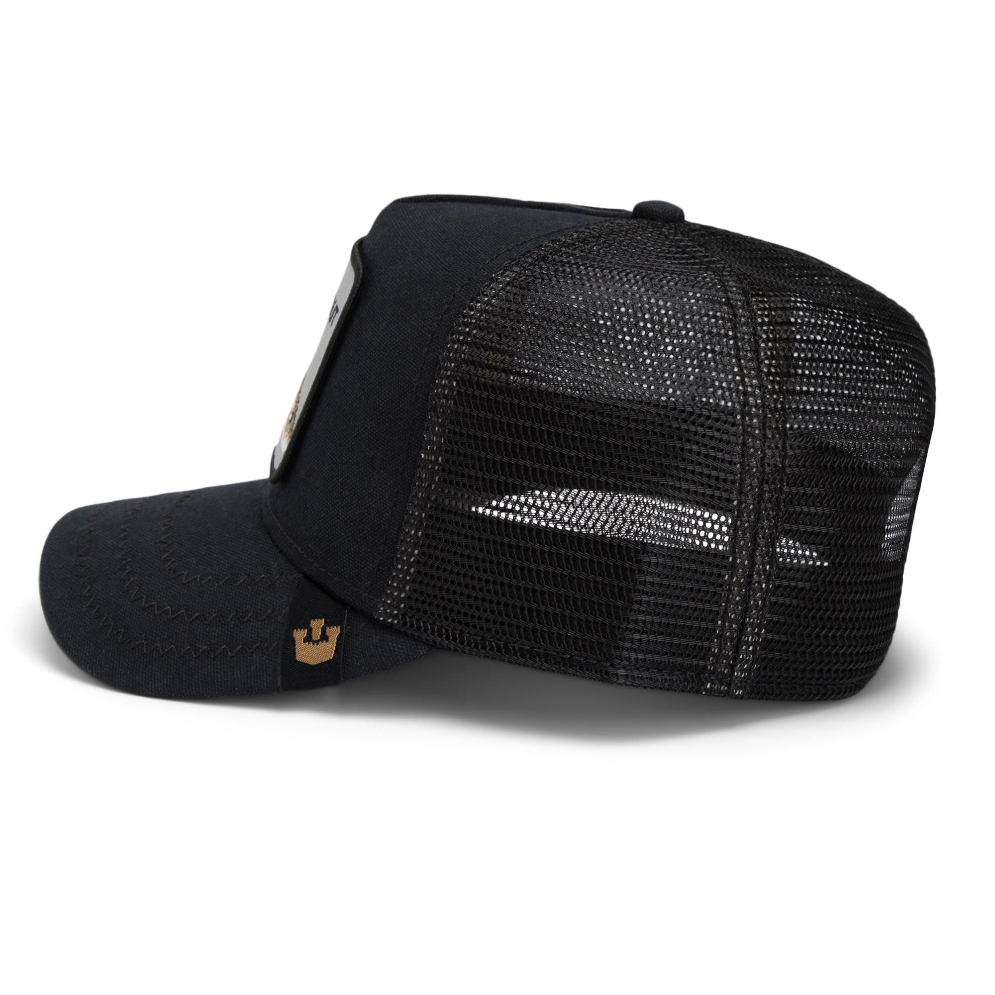 GOORIN Bros. Trucker Cap Goorin Bros. Catch You Later - Canvas Trucker Cap Black (Basecap, Meshcap, Trucker Kappe)