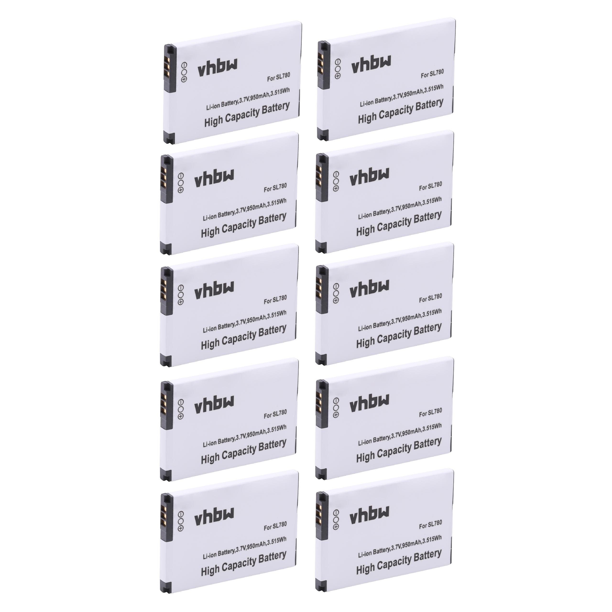 vhbw kompatibel mit Unify OpenStage SL6, SL400, SL450 Akku Li-Ion 950 mAh (3,7 V) | Akkus und PowerBanks