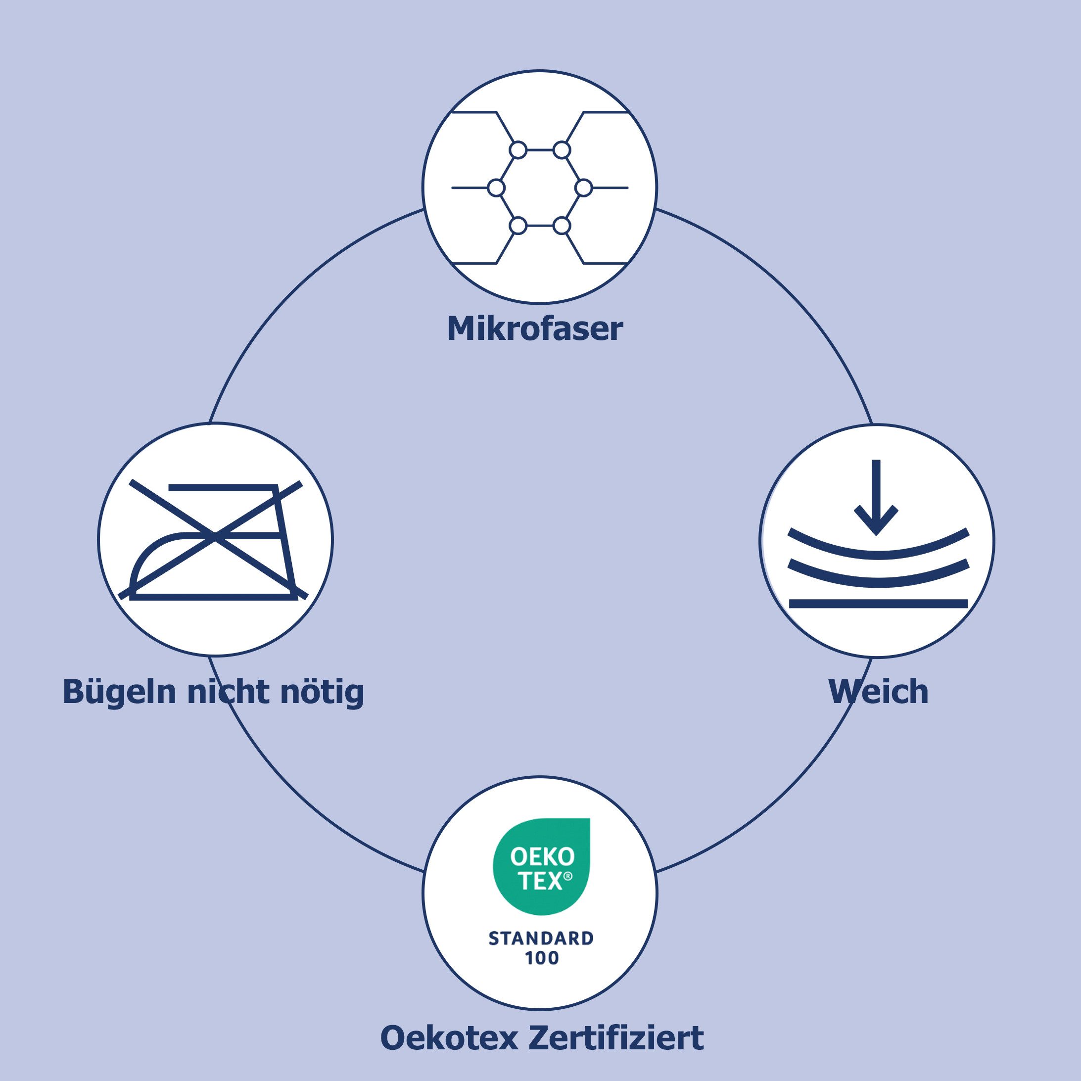 PURE luxury collection Kinderbettwäsche Julia, Microfaser, 2 teilig, Mikrof günstig online kaufen