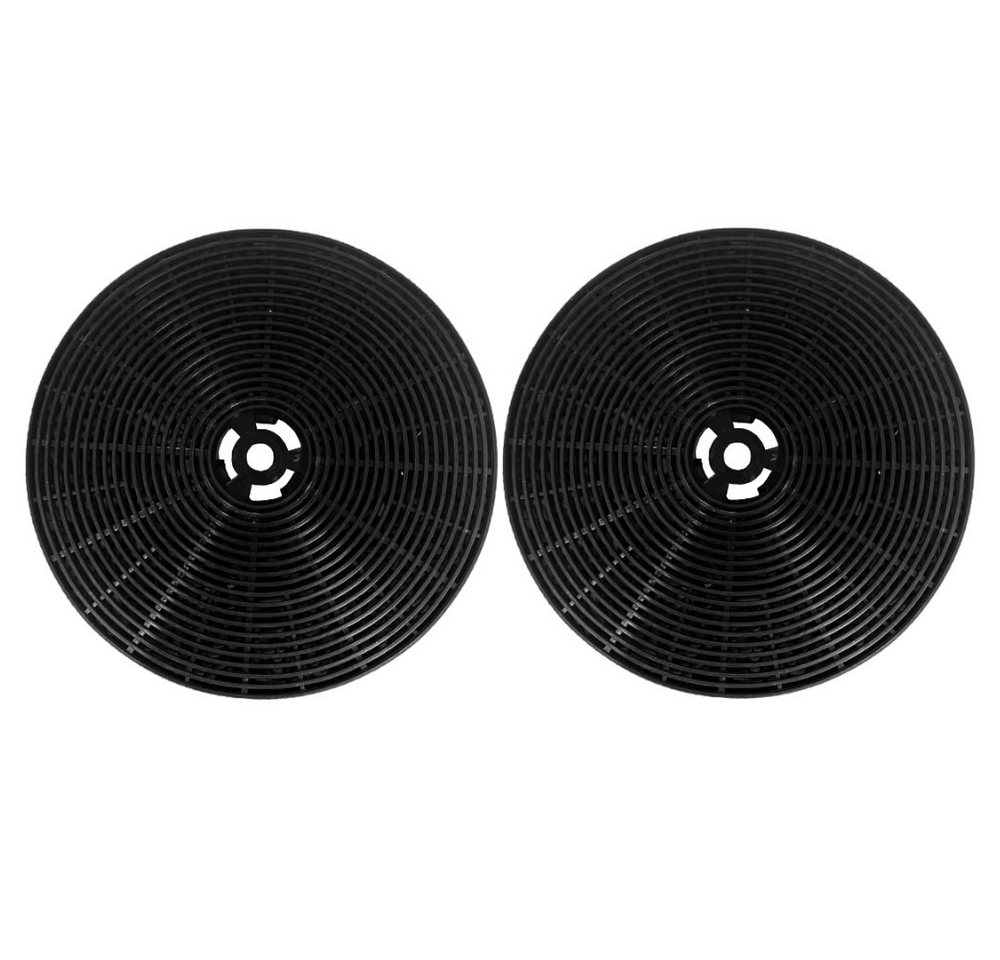Trade-Shop Aktivkohlefilter 2x passend für KKT Kolbe K111 MIZ1000N MIZ1000, Bomann KF574 257400, KKT Kolbe K111, Belling 082663849