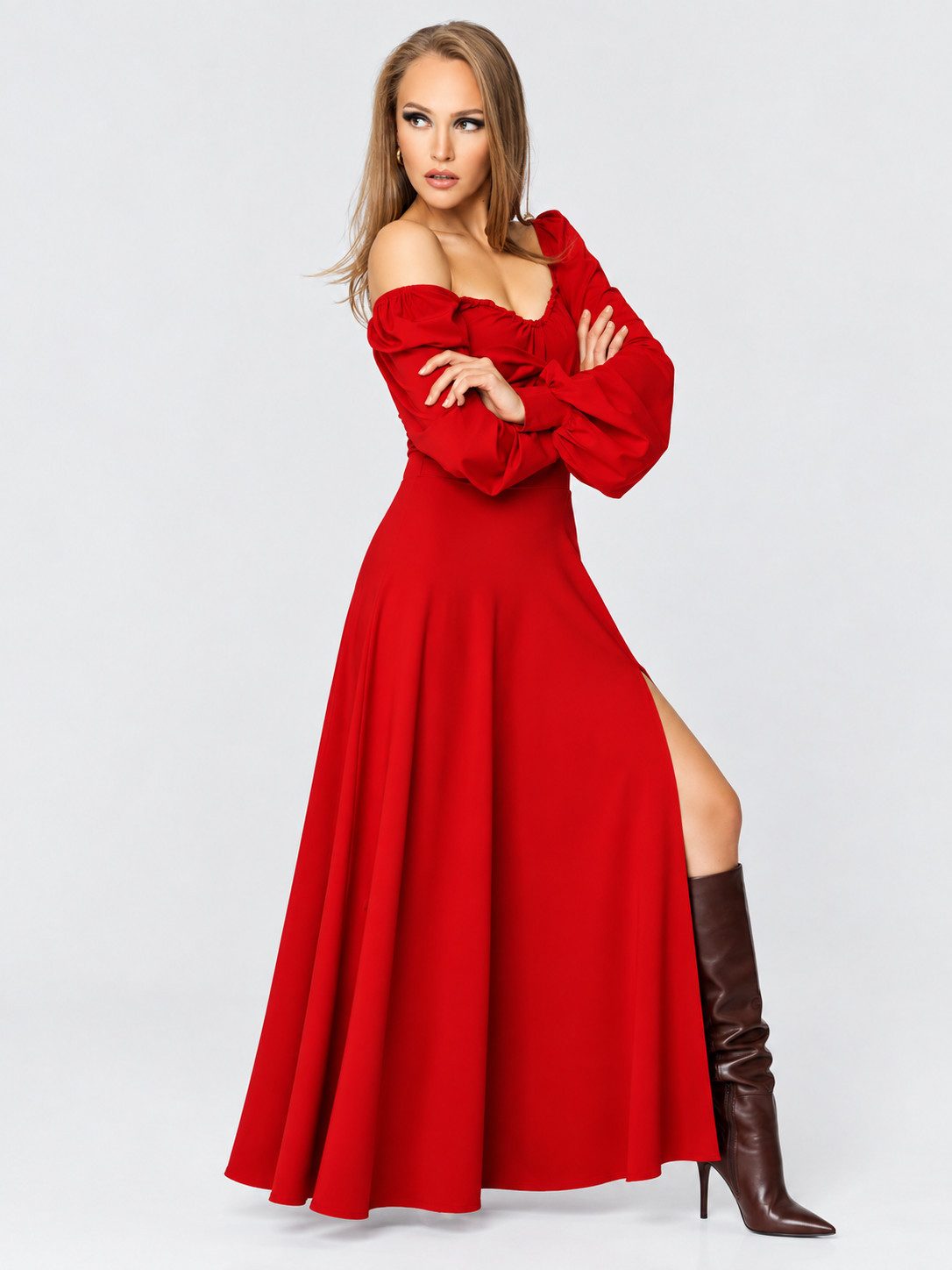 MADNEZZ Partykleid Cubana Winter - wino – Bild 2 von 3