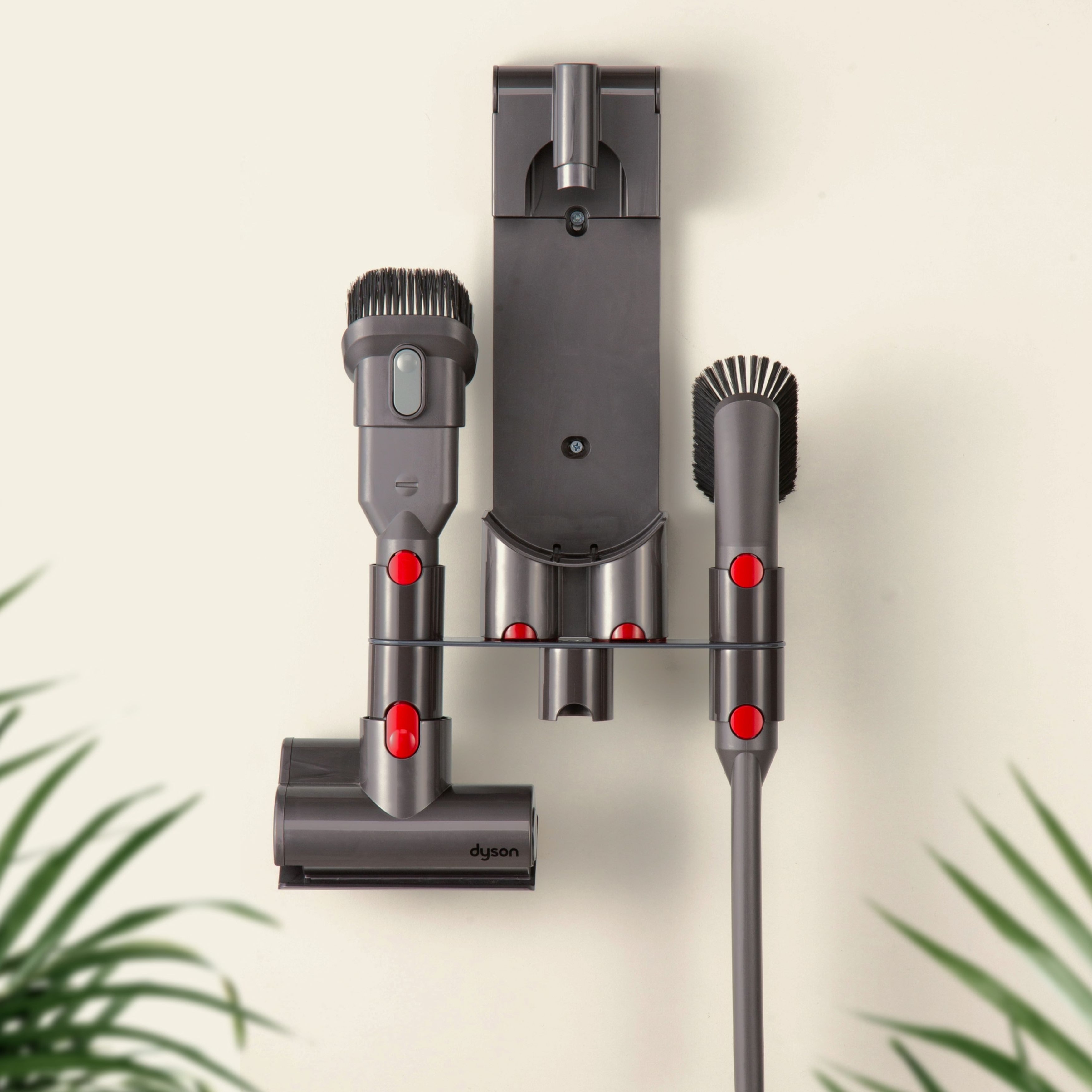 RICOO Halterungszubehör SH0601, (bis 27 Zoll, für Dyson Aufsätze, stabil, platzsparend, 1-tlg., Halterung für 5 Stk. Dyson Zubehör)