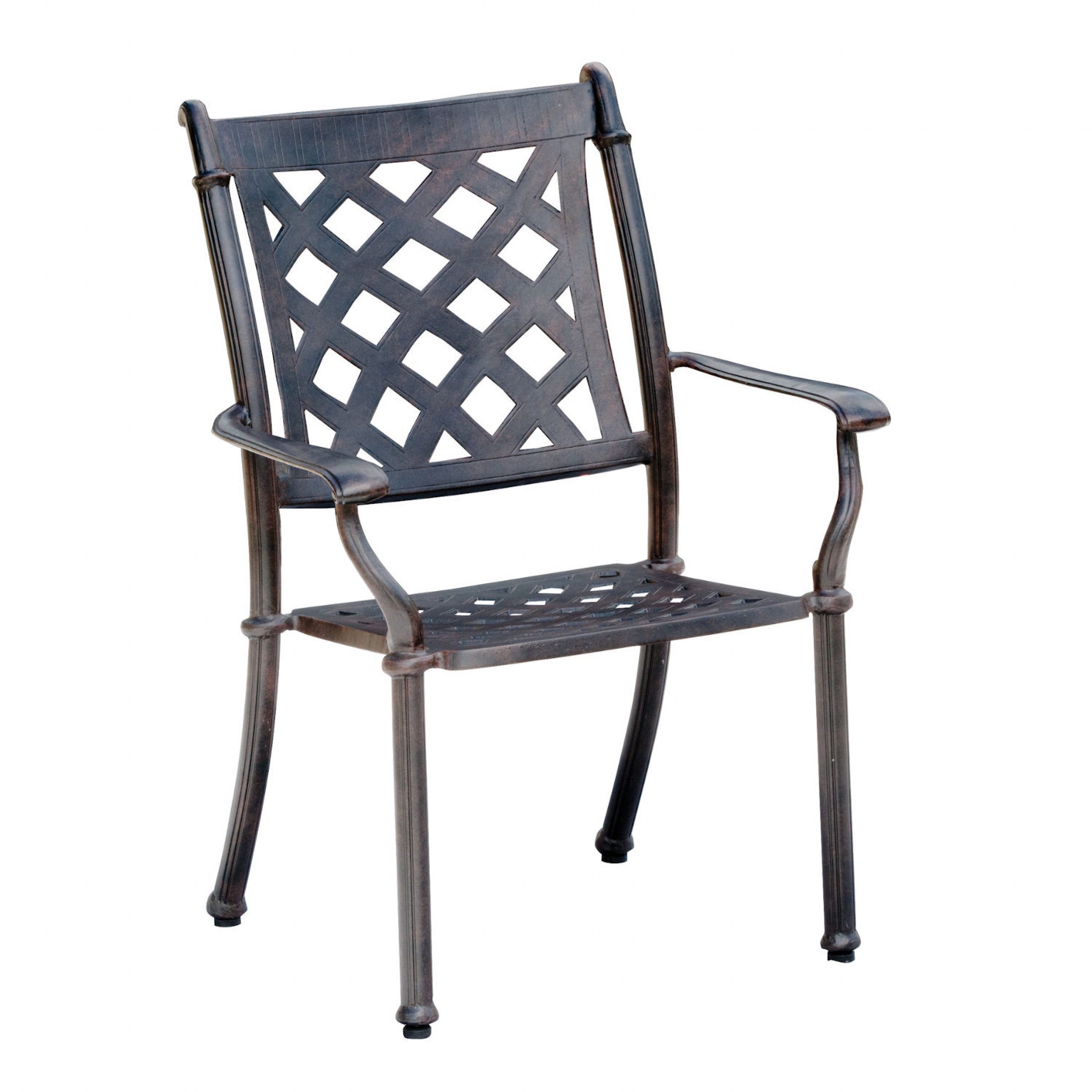 Inko Gartenstuhl Inko Duke Stapelstuhl Gartenstuhl Alu-Guss 63x71x100 cm 2 Farben zur