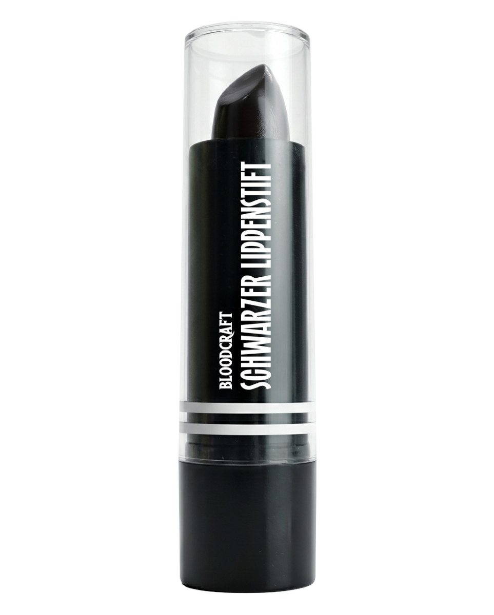Horror-Shop Vampir-Kostüm Schwarzer Lippenstift Damen – Nocturna Noir Gothic