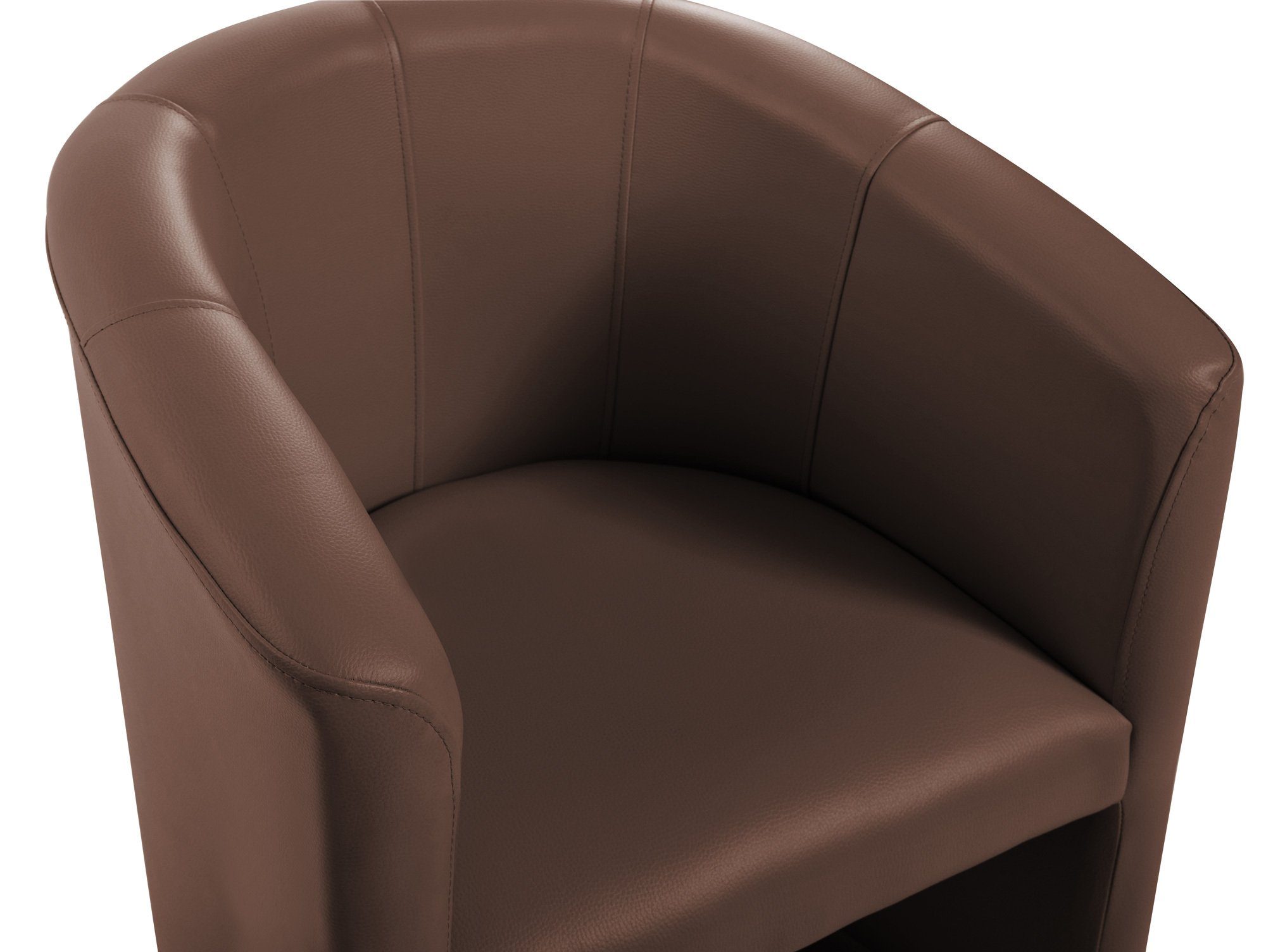 Moebel-Eins Sessel ABIZA Cocktailsessel, Material Kunstleder, ABIZA Cocktailsessel, Material Kunstleder