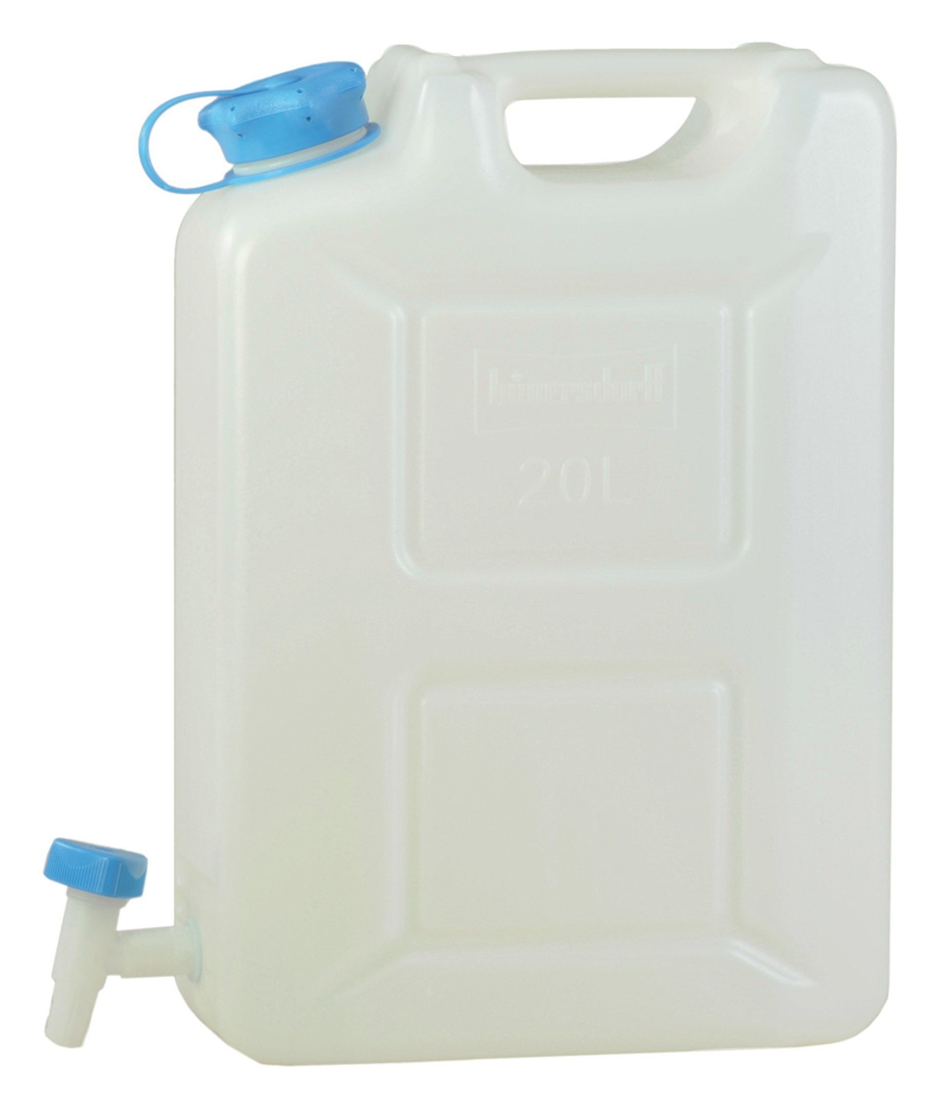 Wasserkanister 10L Profi 10 Liter aus HD-PE Lebensmittelecht mit Hahn