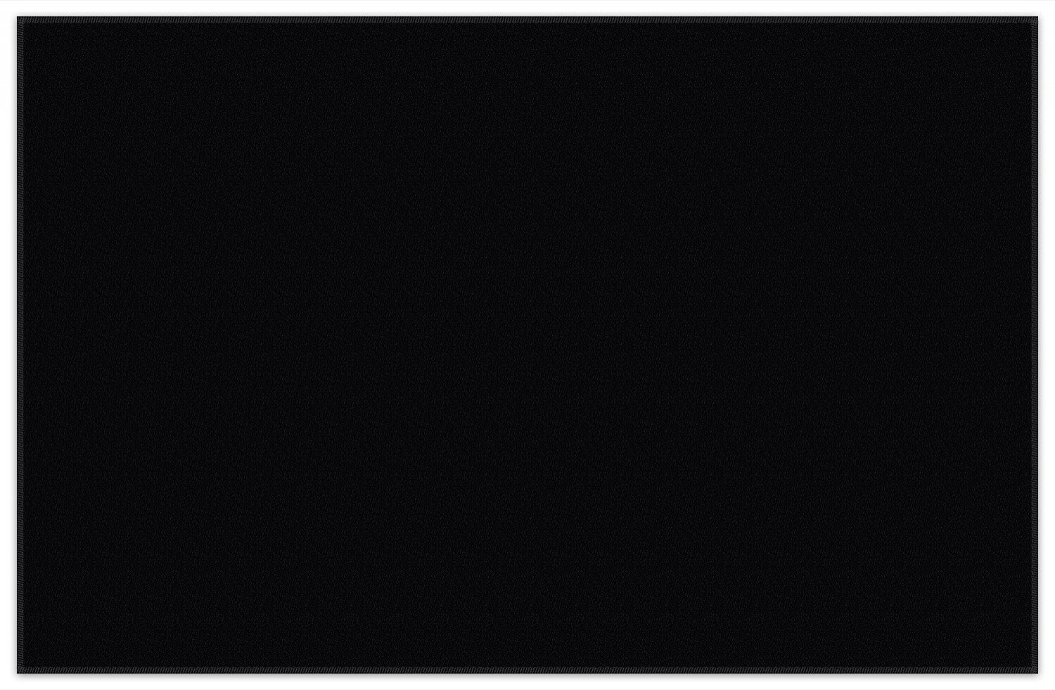 Teppich Schwarz