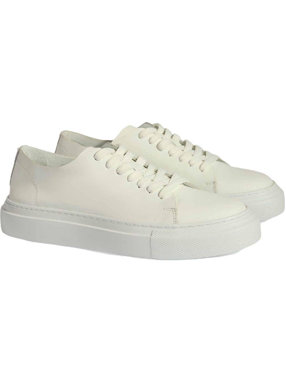 Herren-Slipper – Obermaterial und Futter aus Leder, elastische Schnür Sneaker
