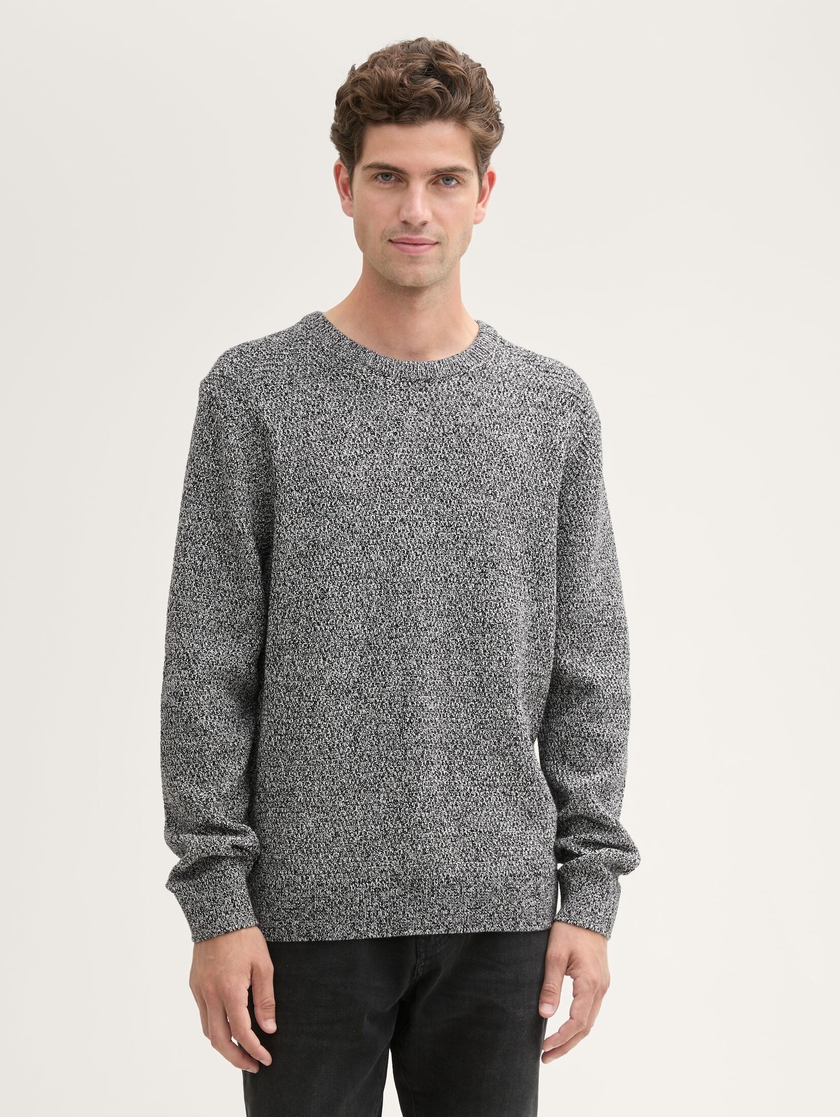 Strickpullover Strickpullover mit Struktur
