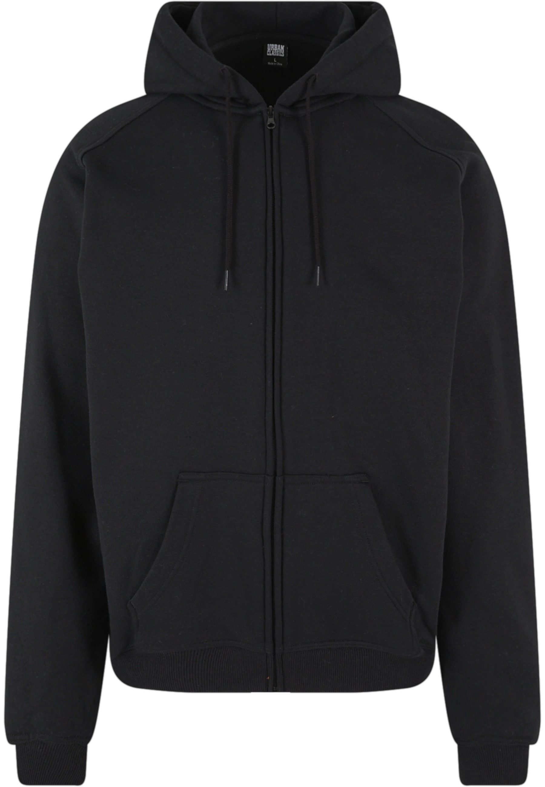 URBAN CLASSICS Kapuzenfleecejacke Urban Classics Herren Zip Hoody (1-St)