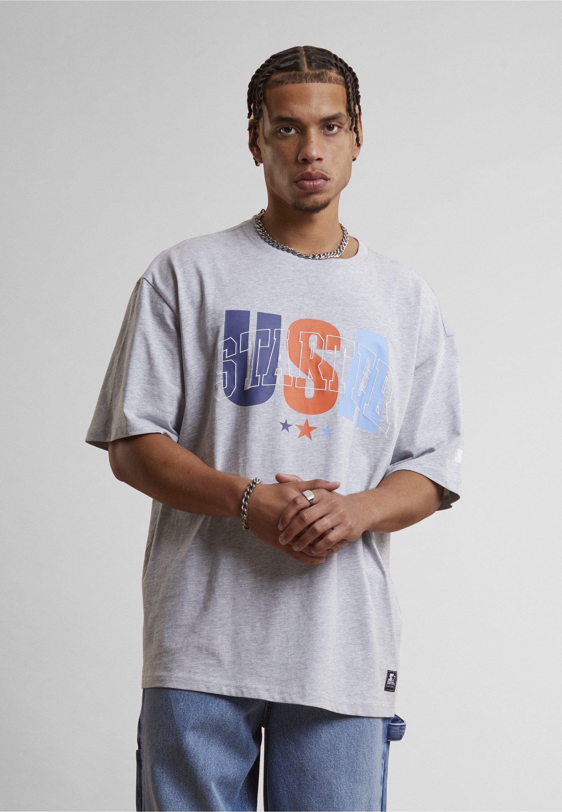 Starter Black Label T-Shirt Starter Black Label Starter USA Oversized Tee (1-tlg)