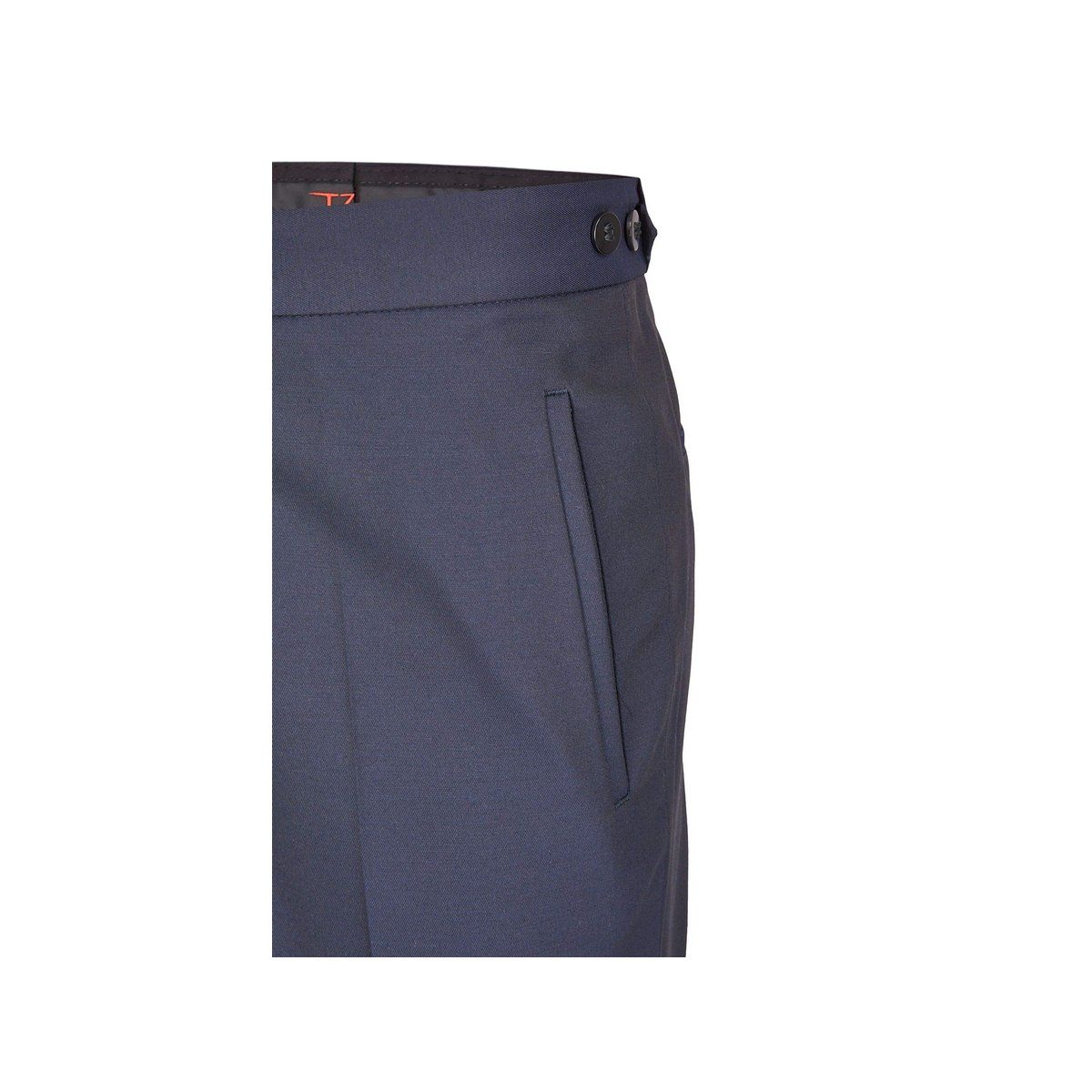 Wilvorst Anzughose blau regular keine (1-tlg., Angabe)