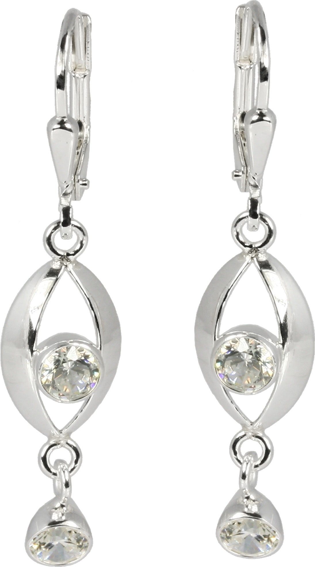 Orecchini Donna In Argento Sterling 925 - SilberDream SDO8201J - Eleganza Classica In Scatola Regalo