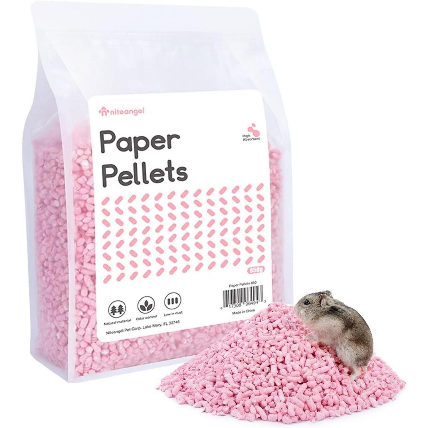 LuxusKollektion Kleintierstreu Hamster-Papierpellets für syrische Zwerghamster und mehr