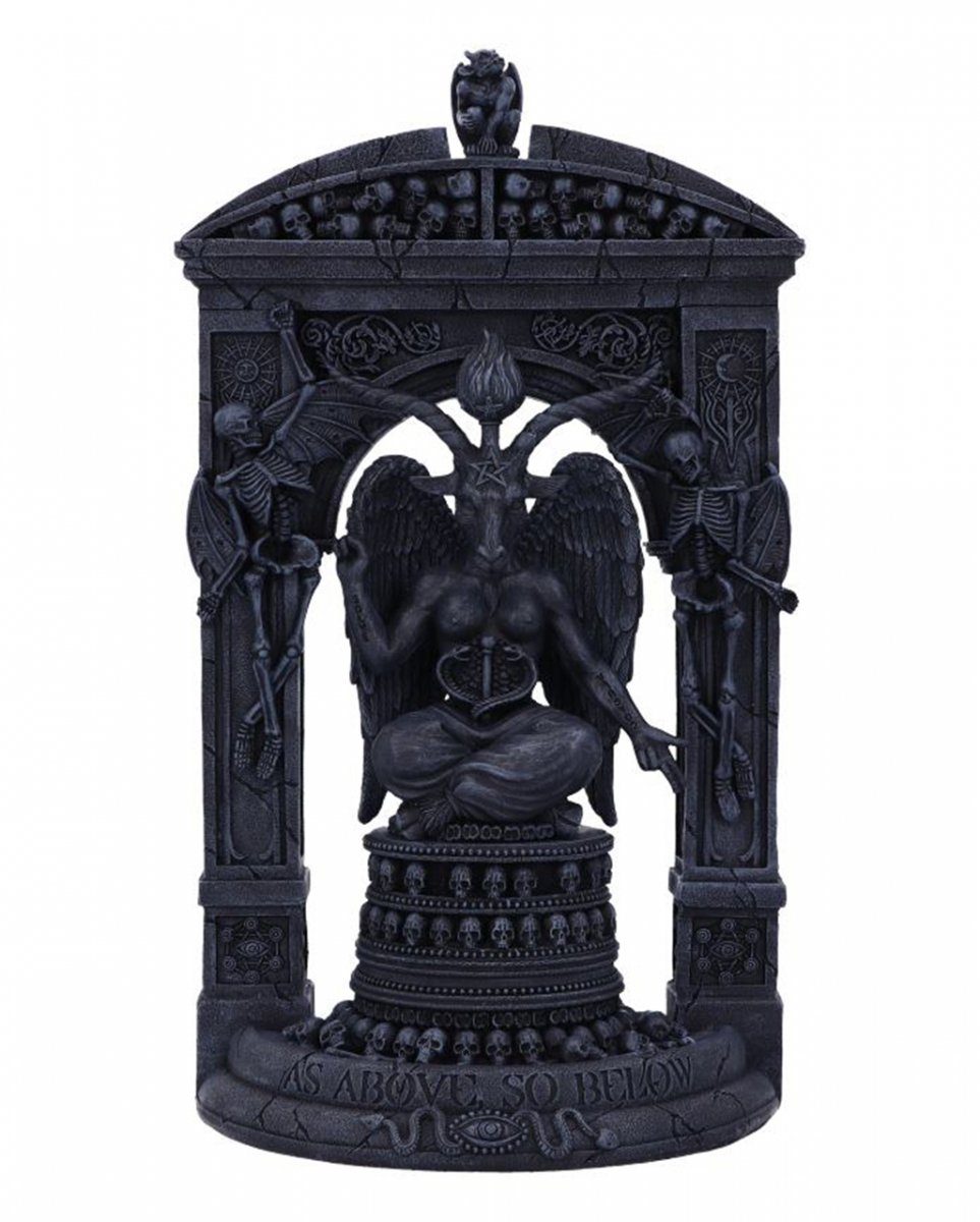 Horror-Shop Dekofigur Baphomet's Tempel Gothic Aufsteller 28cm