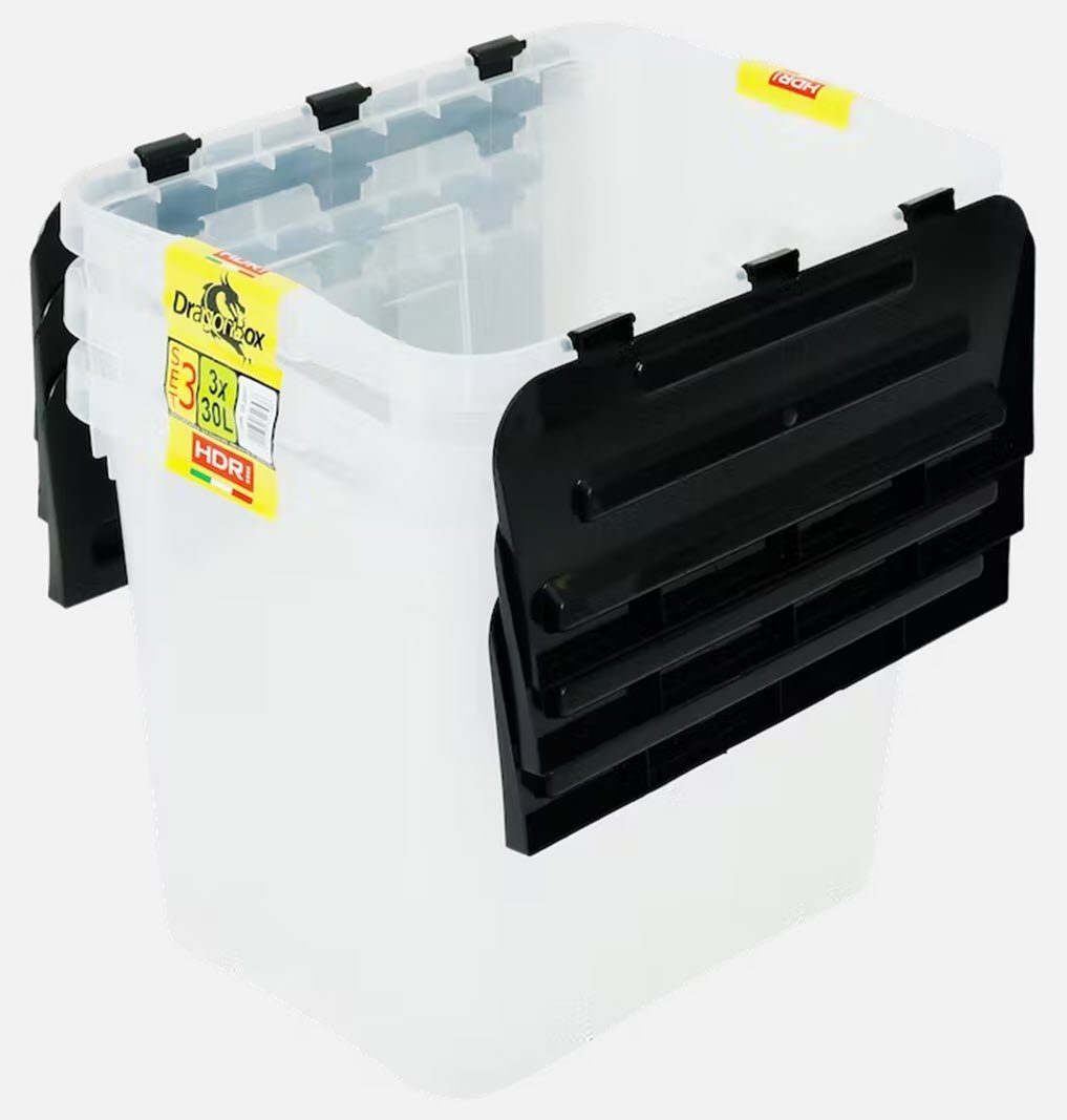 Spectrum Allzweckkiste Systemboxen Aufbewahrungsboxen jeweils 3 günstig online kaufen