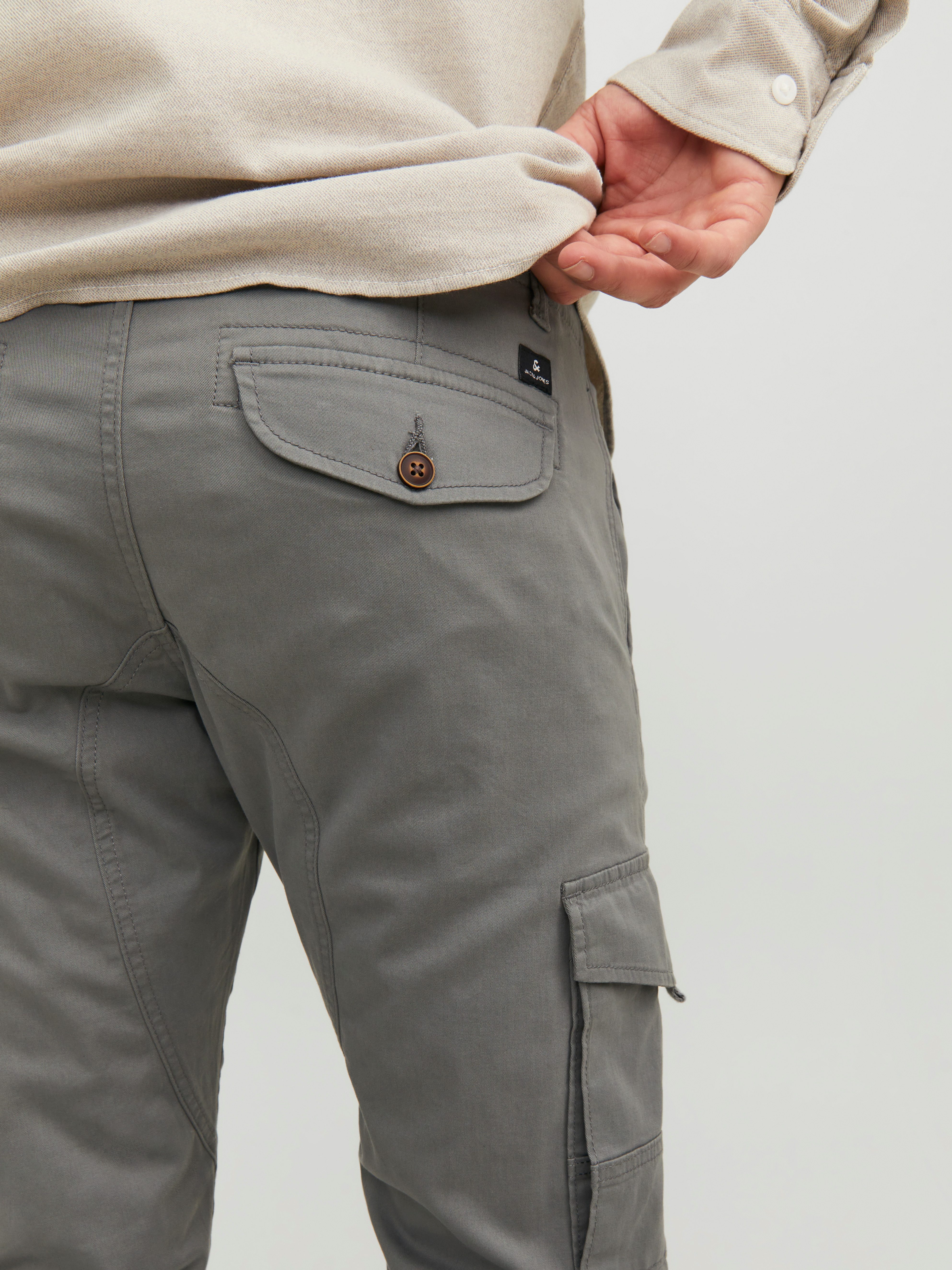 Jack & Jones Cargohose JPSTPAUL JJFLAKE CARGO NOOS Baumwollmischung, regula günstig online kaufen