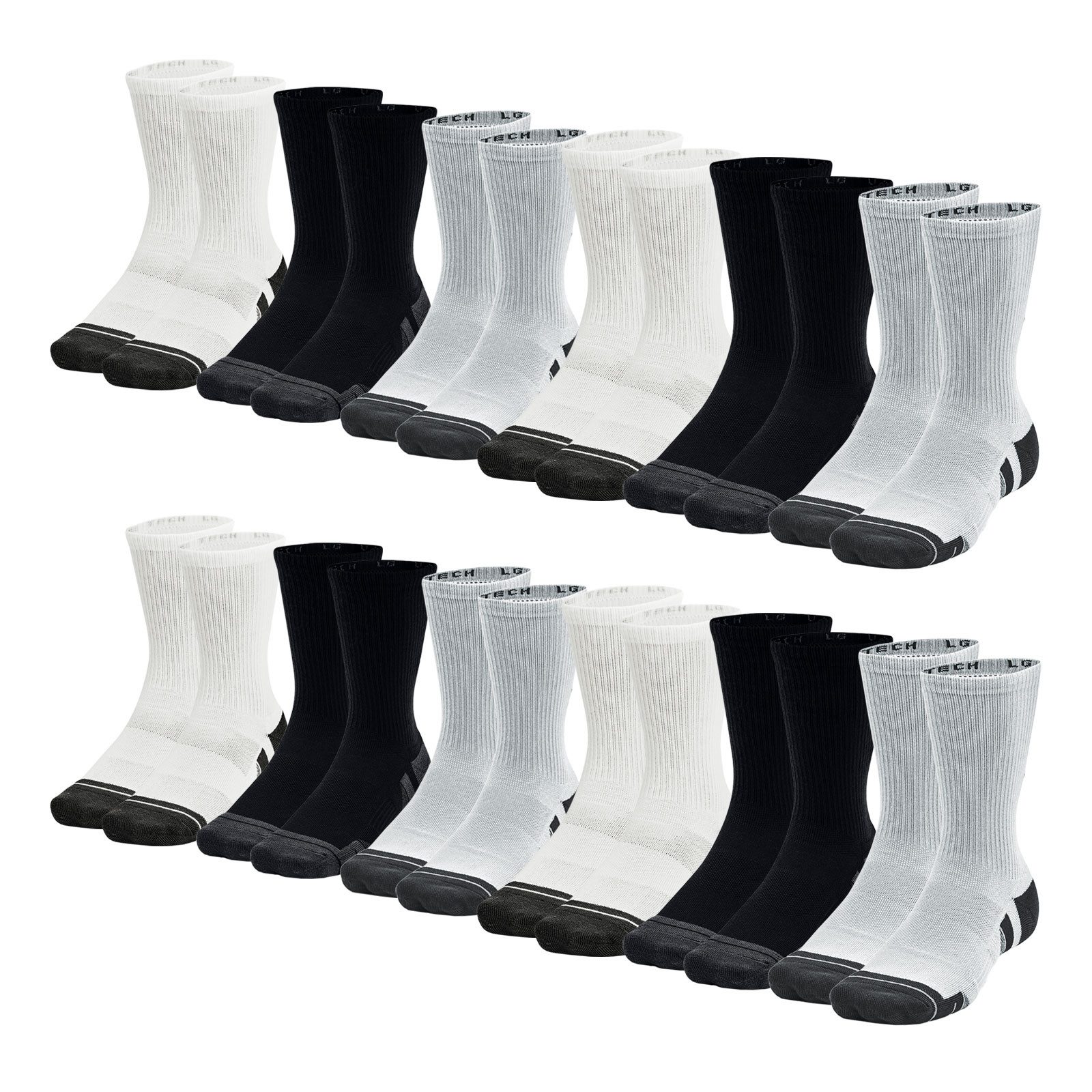 Under Armour® Funktionssocken 12 Paar Performance Tech-Crew-Socken (12-Paar günstig online kaufen