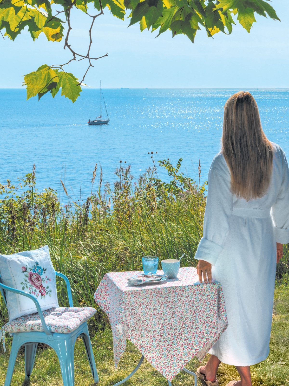 Greengate Eierbecher Louisa Eierbecher white 6,5cm