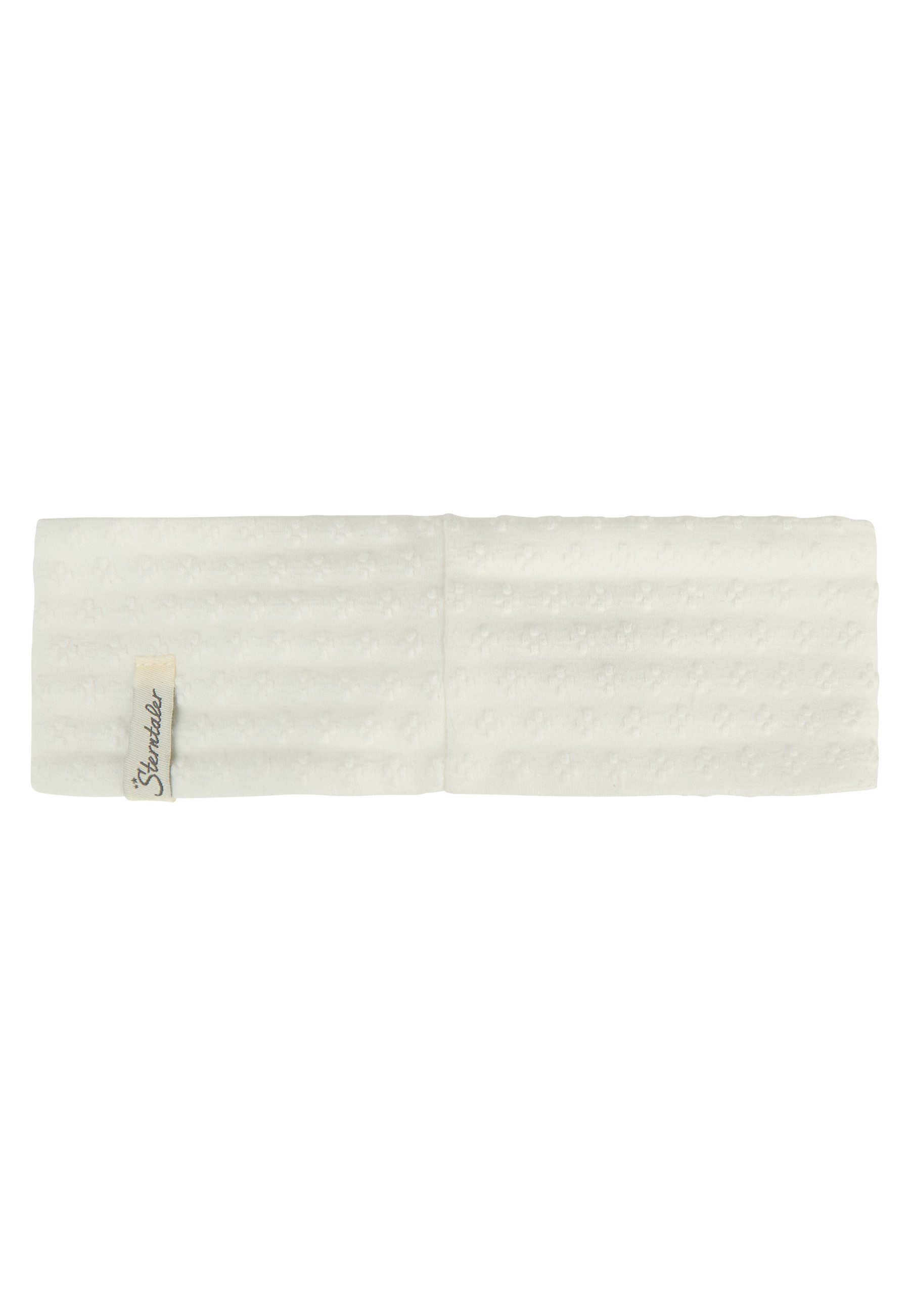 Sterntaler® Stirnband Stirnband Schleife (1-St) Stirnband mit Schleife aus strukturiertem Mischgewebe
