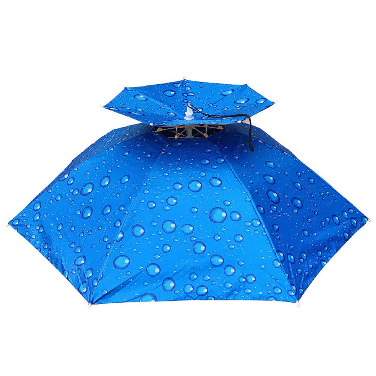 RefinedFlare Angelschirm Regenschirmkappe kann Regen und Sonnenlicht effektiv blockieren