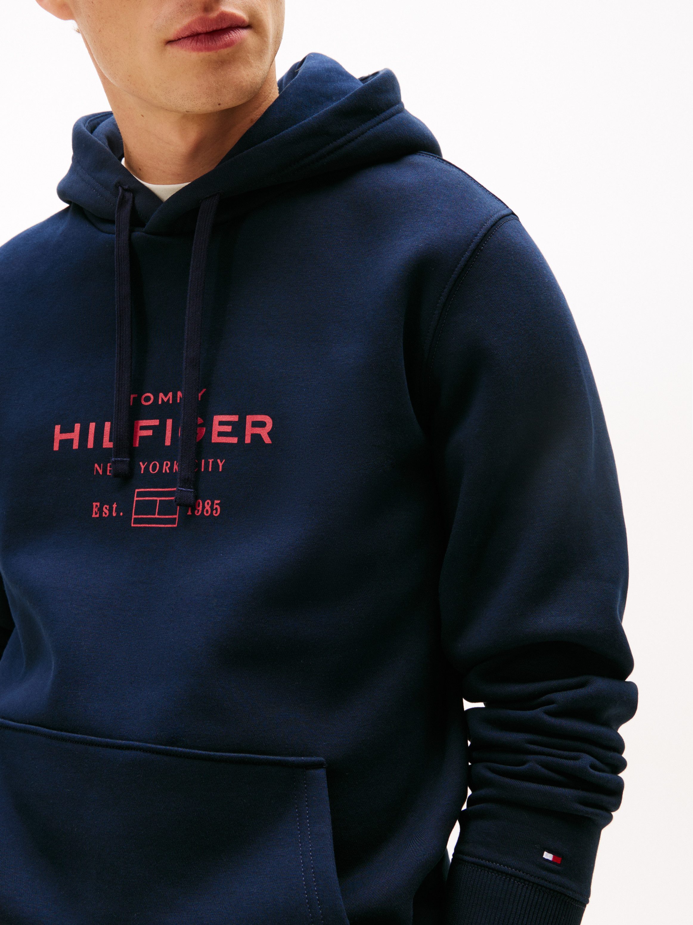 Tommy Hilfiger Kapuzensweatshirt OVAL GRAPHIC HOODIE Regular fit günstig online kaufen